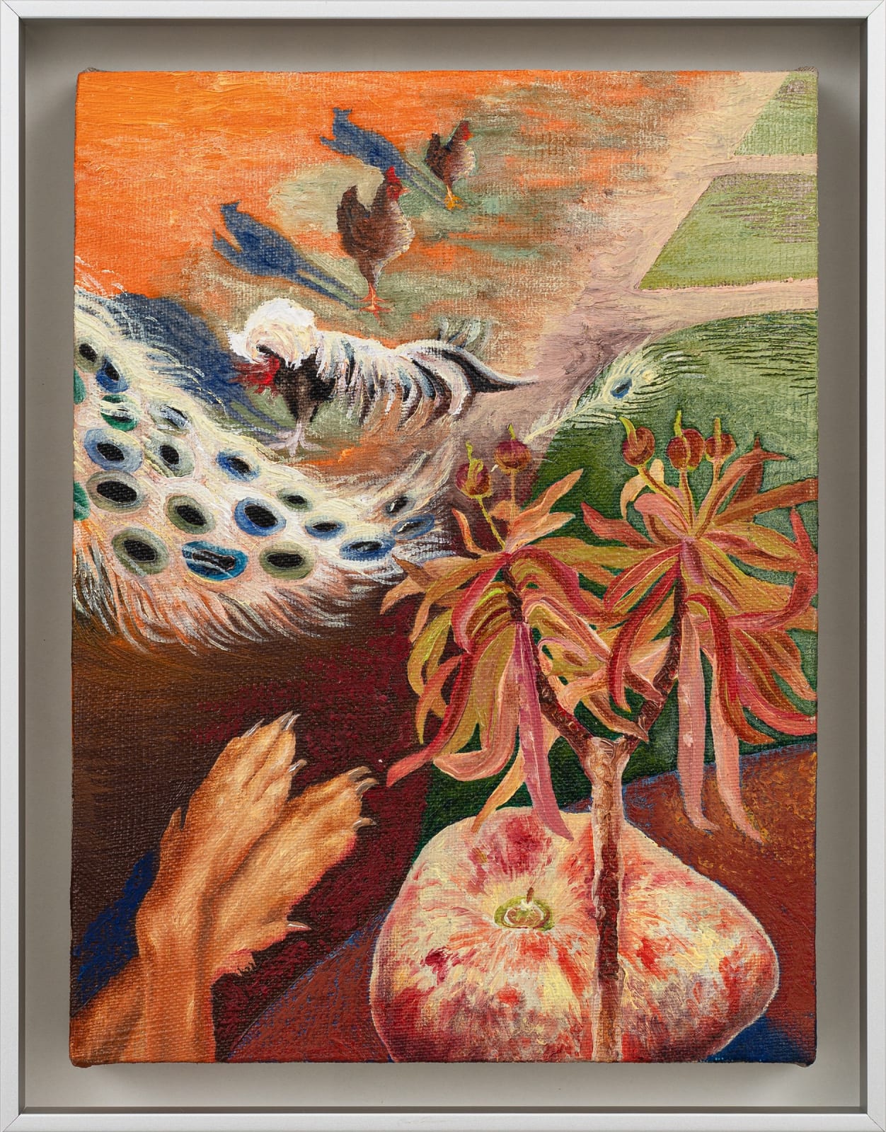 Ángela Ferrari, Sliver atmosphere: afternoon feast, 2025