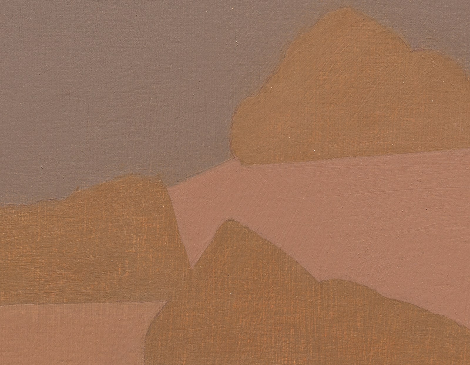 Manuel Stehli, Untitled (Hill at Night 7), 2023