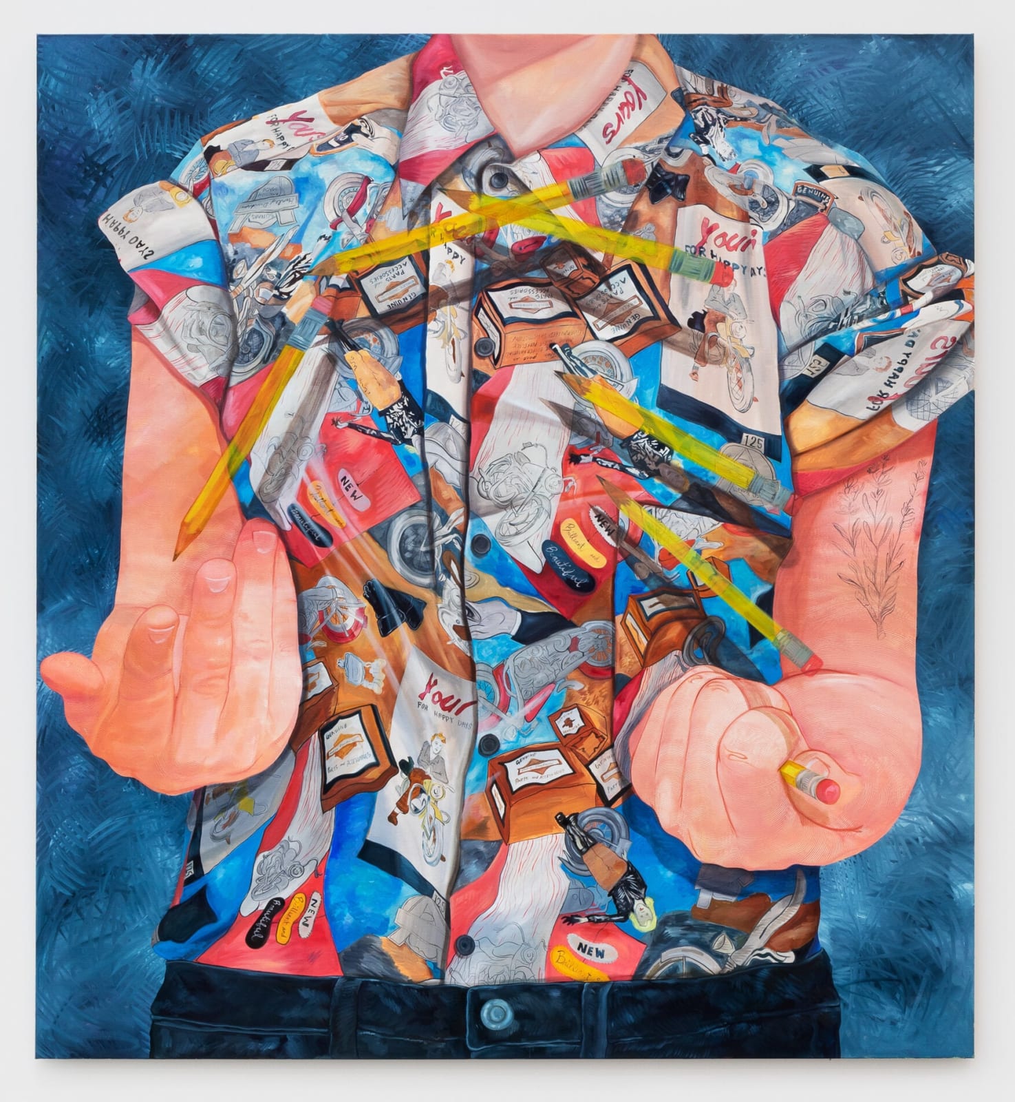 Rebecca Ness, Pencil Flipper, 2020