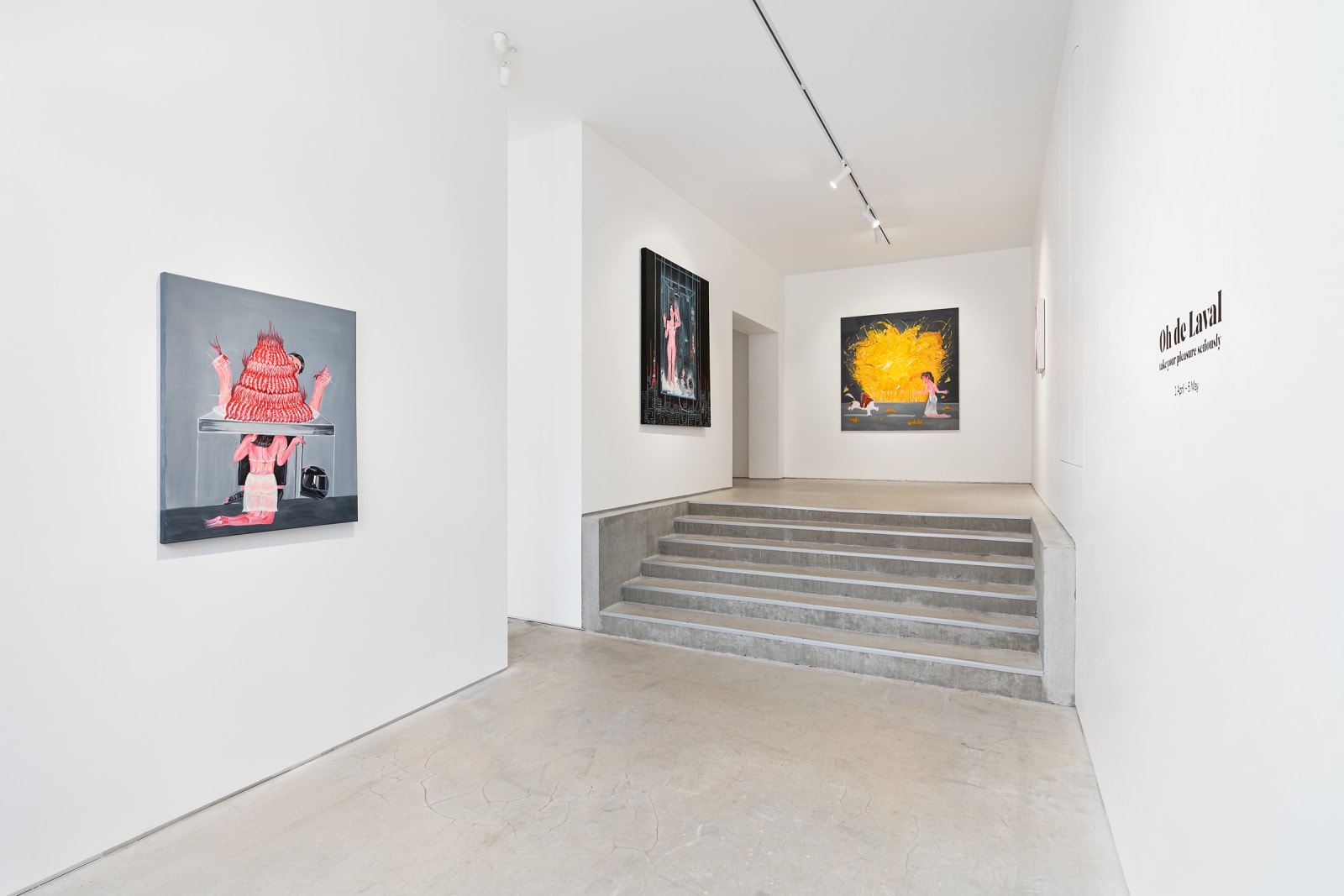 Oh de Laval, Gentle hands, soft lips and hot little breaths, 2023