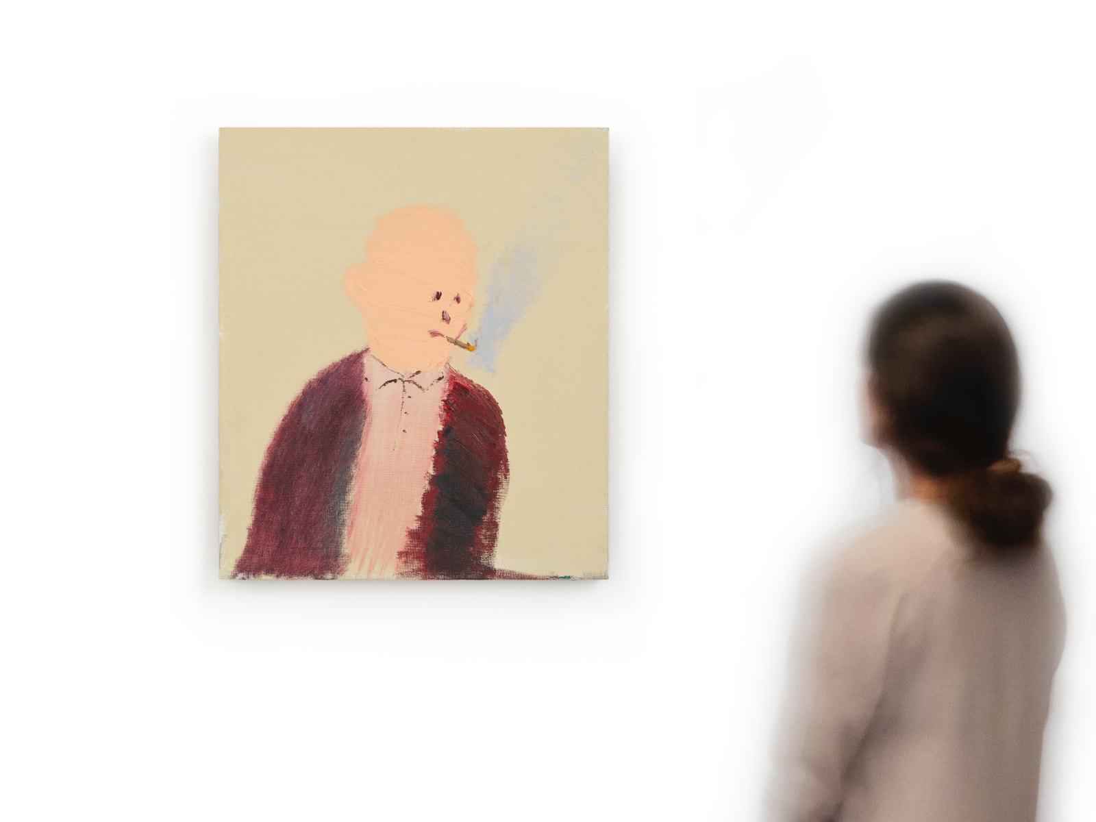 Shinya Azuma, Human (Cigarette), 2025