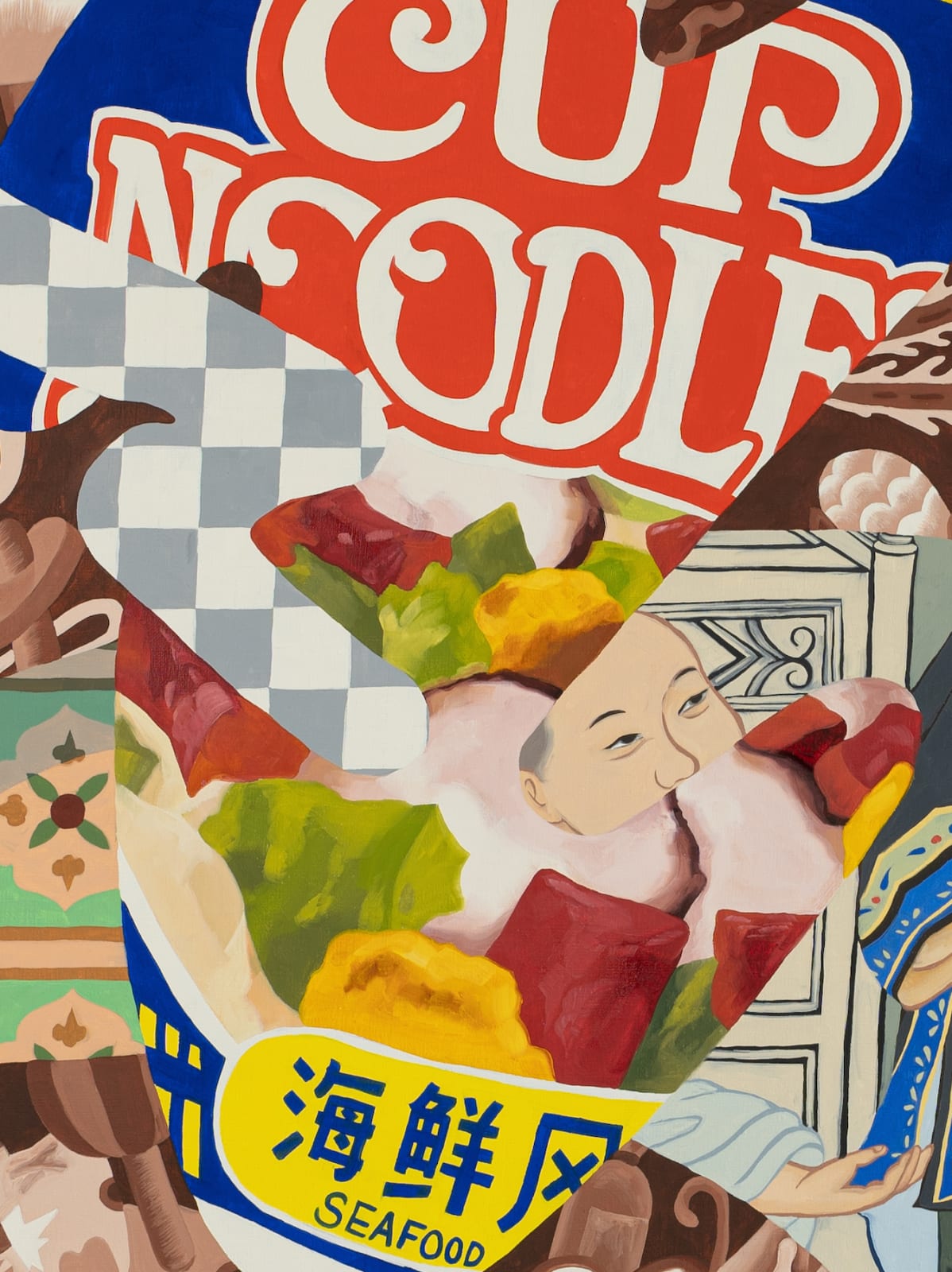 Ziping Wang, Teardrop is a shattered heart, 2023