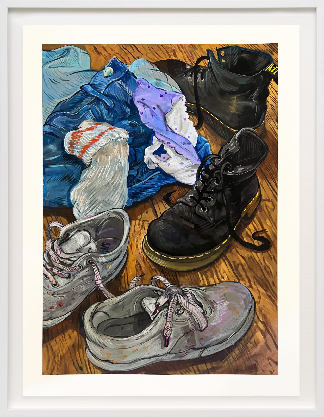 Rebecca Ness, Group undress, 2022