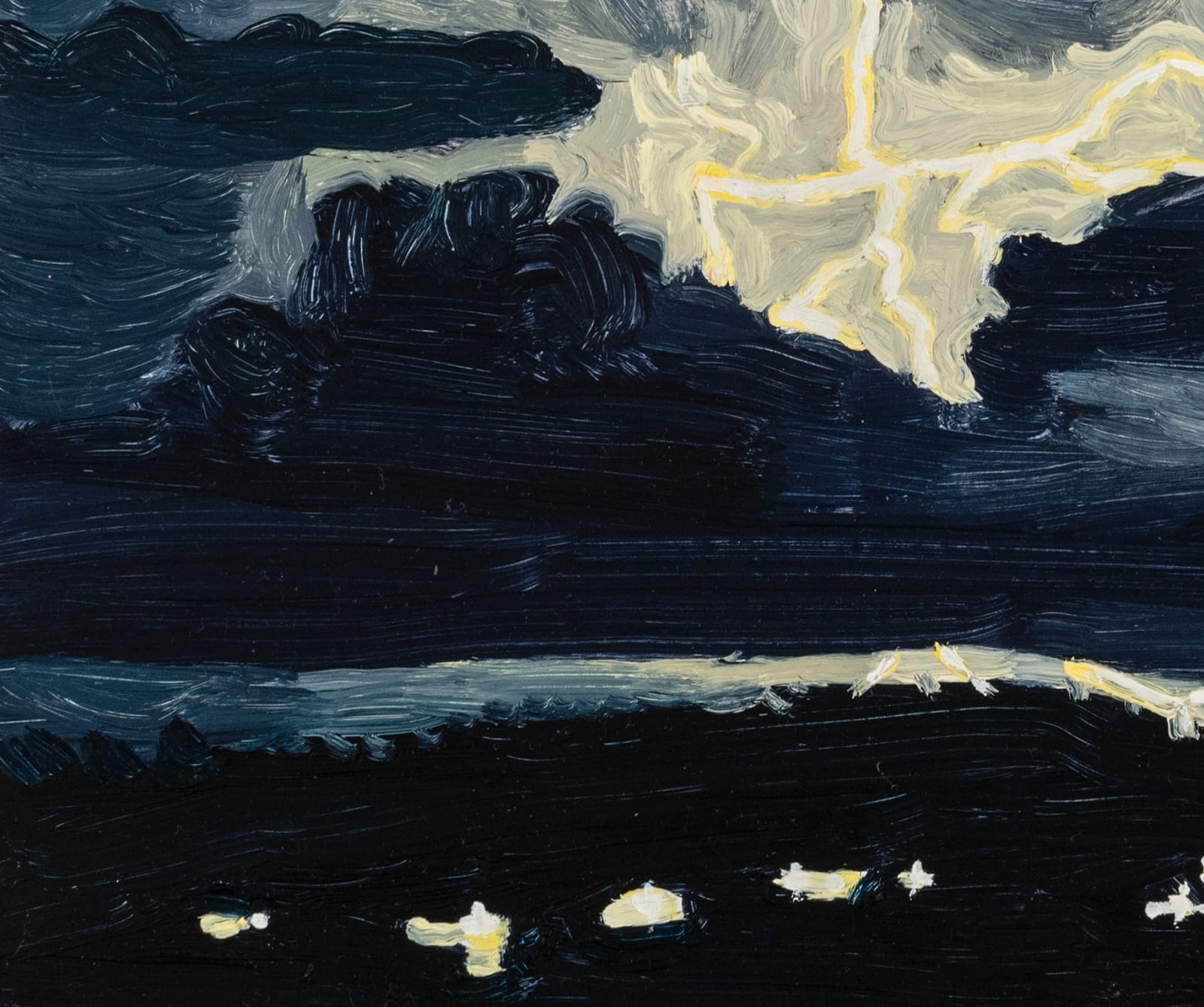 Claudia Keep, June 26th, 9:46 PM, Lightning on the Drive Home, 2024