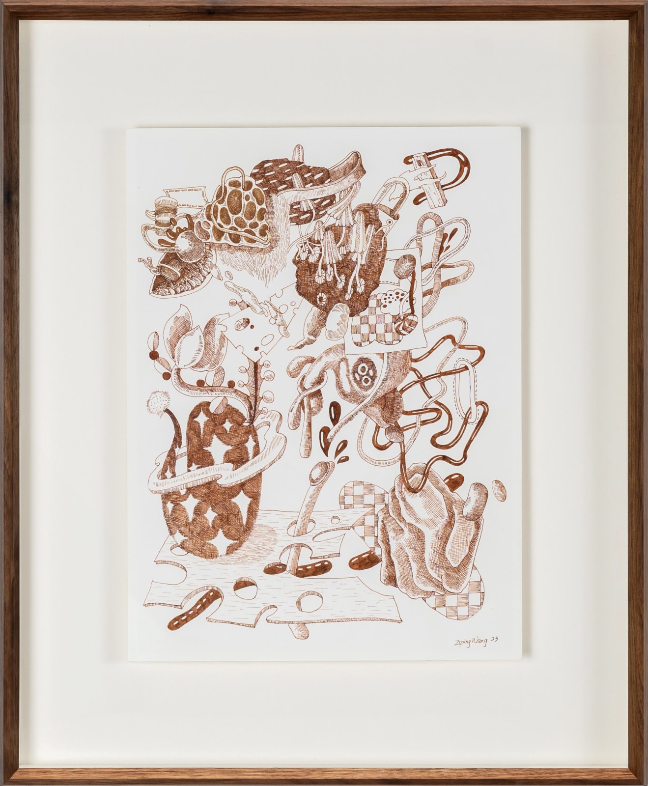 Ziping Wang, Drawing 202303, 2023