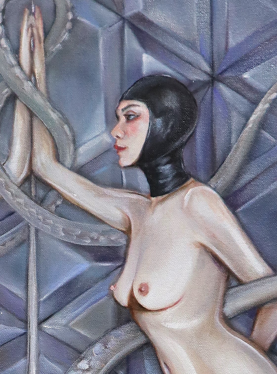 Nicolette Mishkan, Spindle, 2024