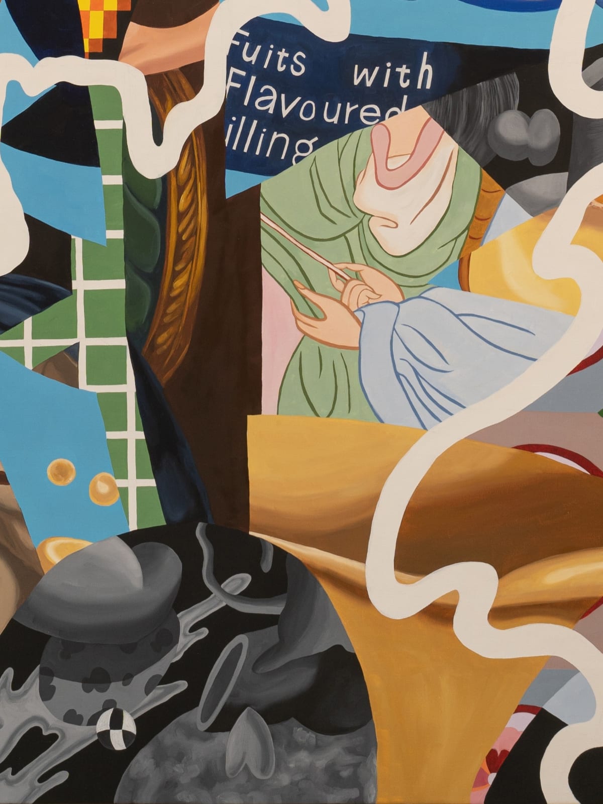 Ziping Wang, Attempt of figure painting, 2021