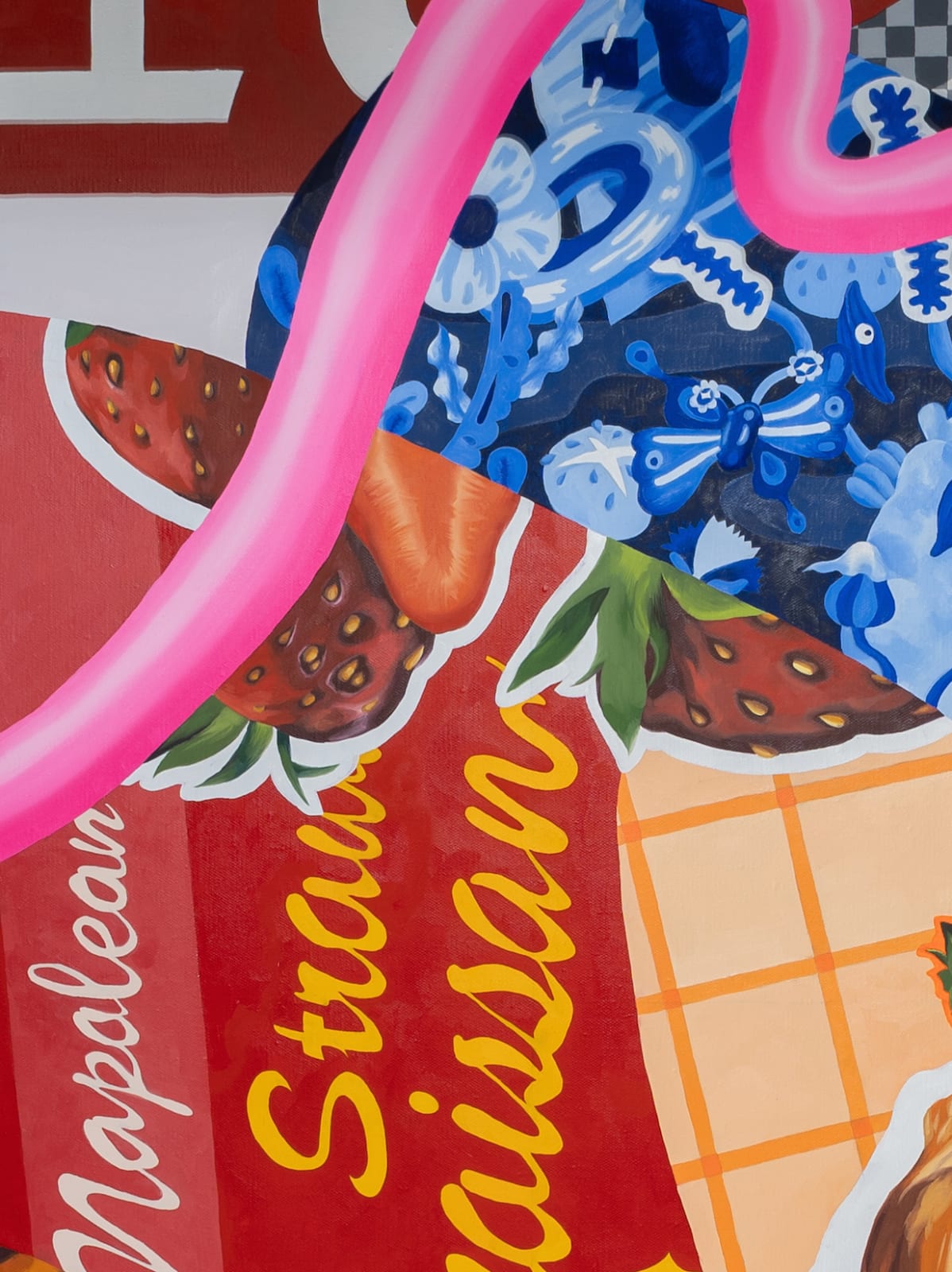 Ziping Wang, Warmth of cobalt, 2023