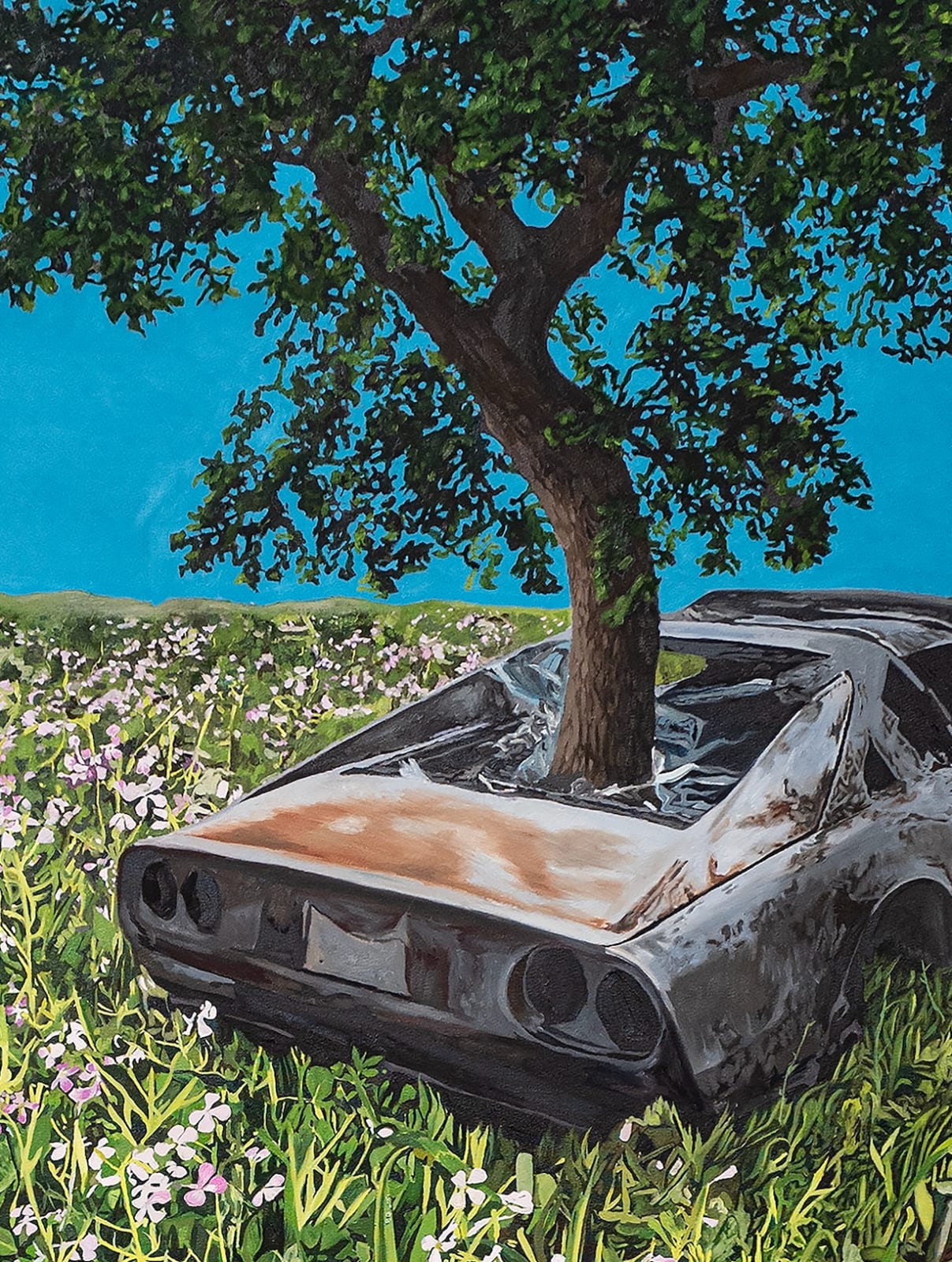 Fawn Rogers, Come Ruin or Rapture (Christina's world), 2023