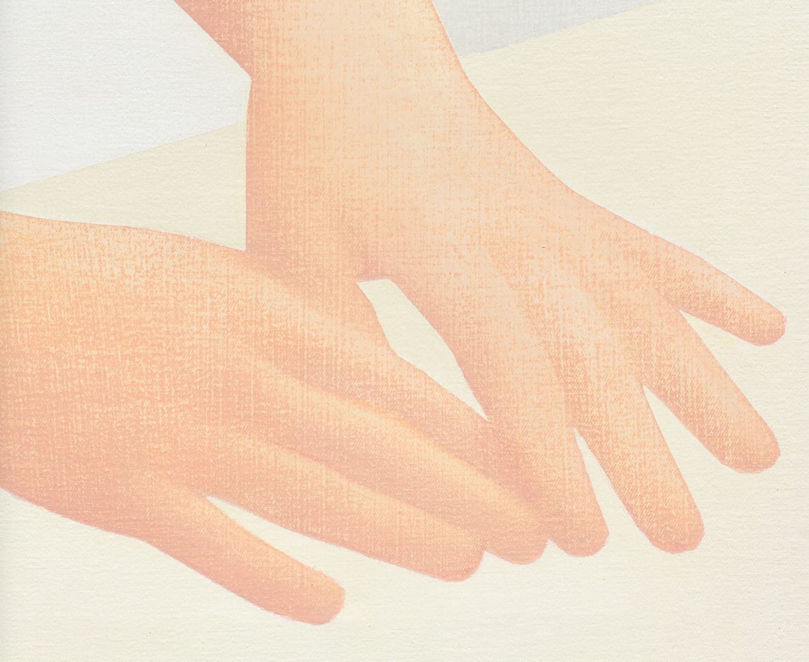 Manuel Stehli, Untitled (Pair of Hands 12), 2021