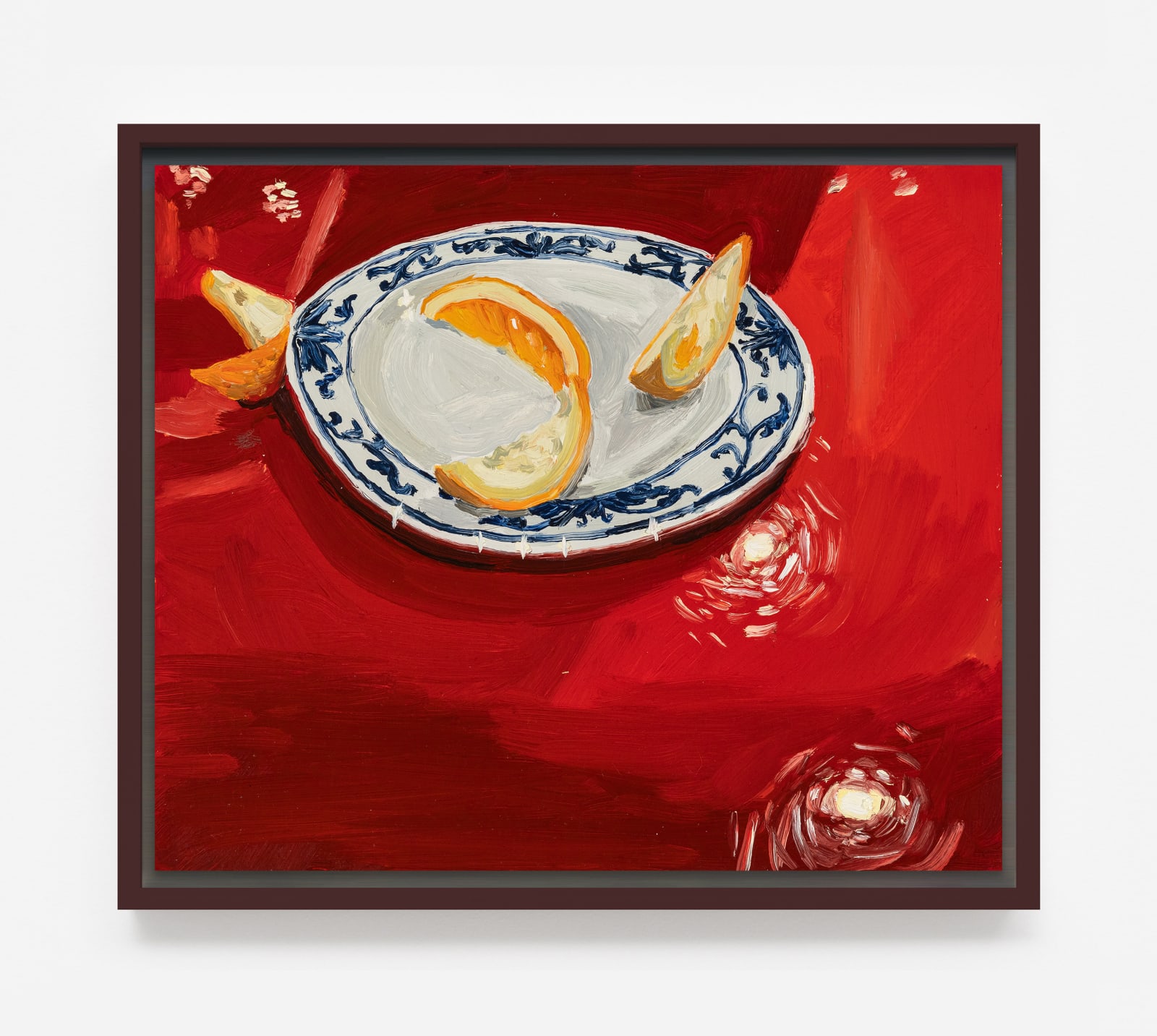 Claudia Keep, October 22nd, 10:18 PM, Orange Slices After Dinner, 2024