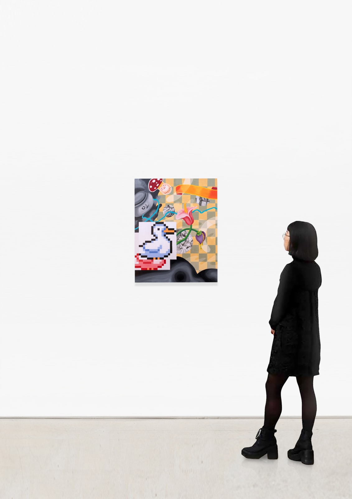 Ziping Wang, Unforgiving stain, 2021