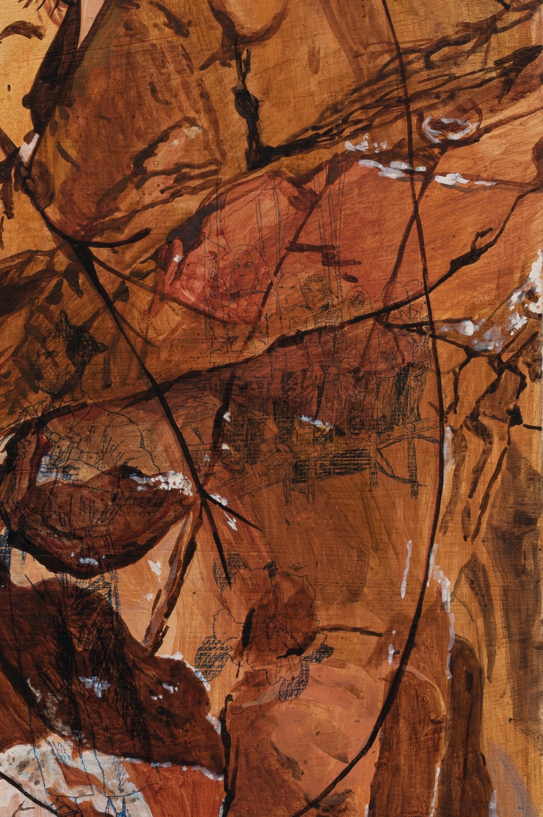 Dianna Settles, Again we're going to begin all of us against the great defeat of the world (blood from a stone), 2024