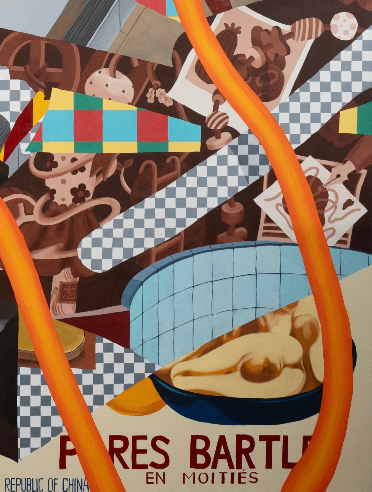 Ziping Wang, Blue from the untamed bird, 2024