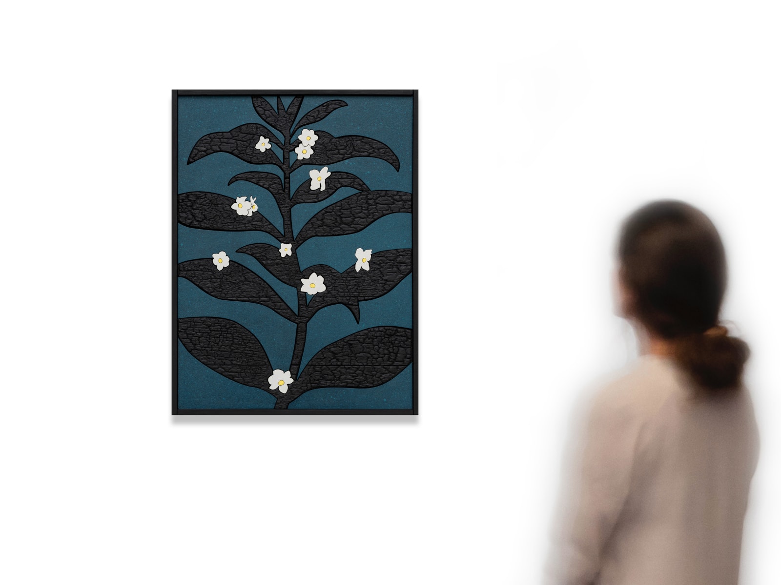 Laurent Pernot, Blooming from the dark, 2025