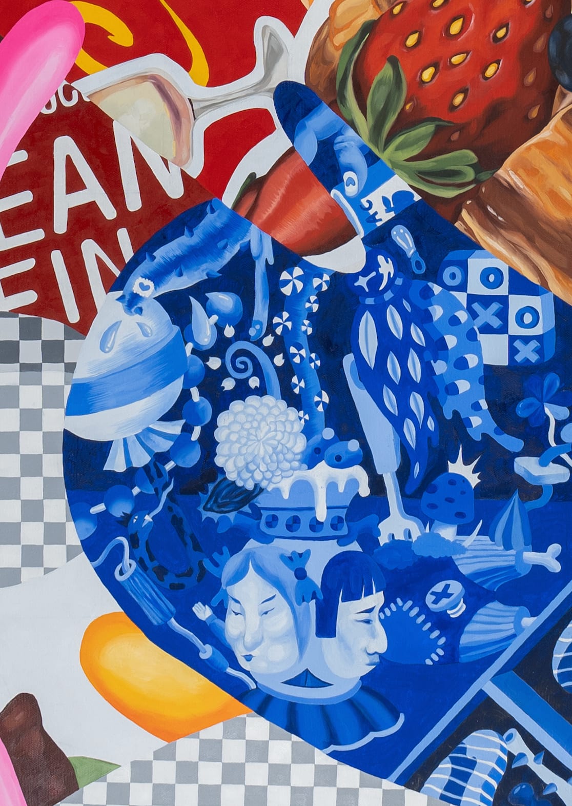 Ziping Wang, Warmth of cobalt, 2023