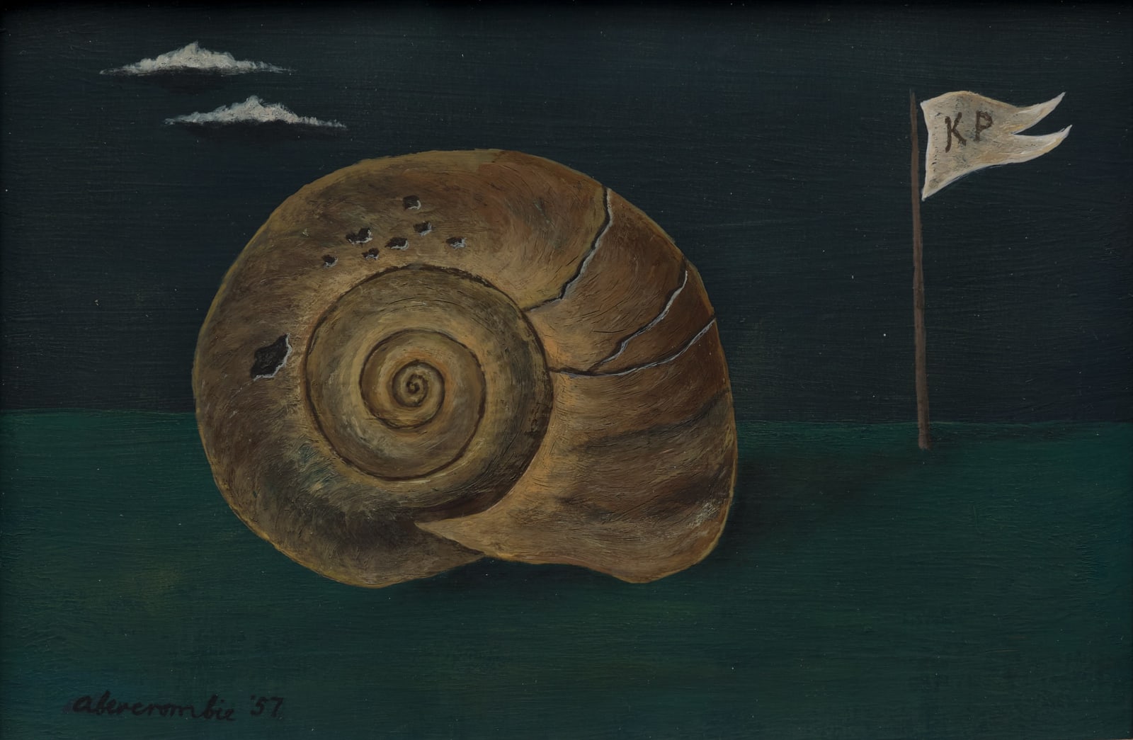 Gertrude Abercrombie, Shell (For Karl Priebe), 1957