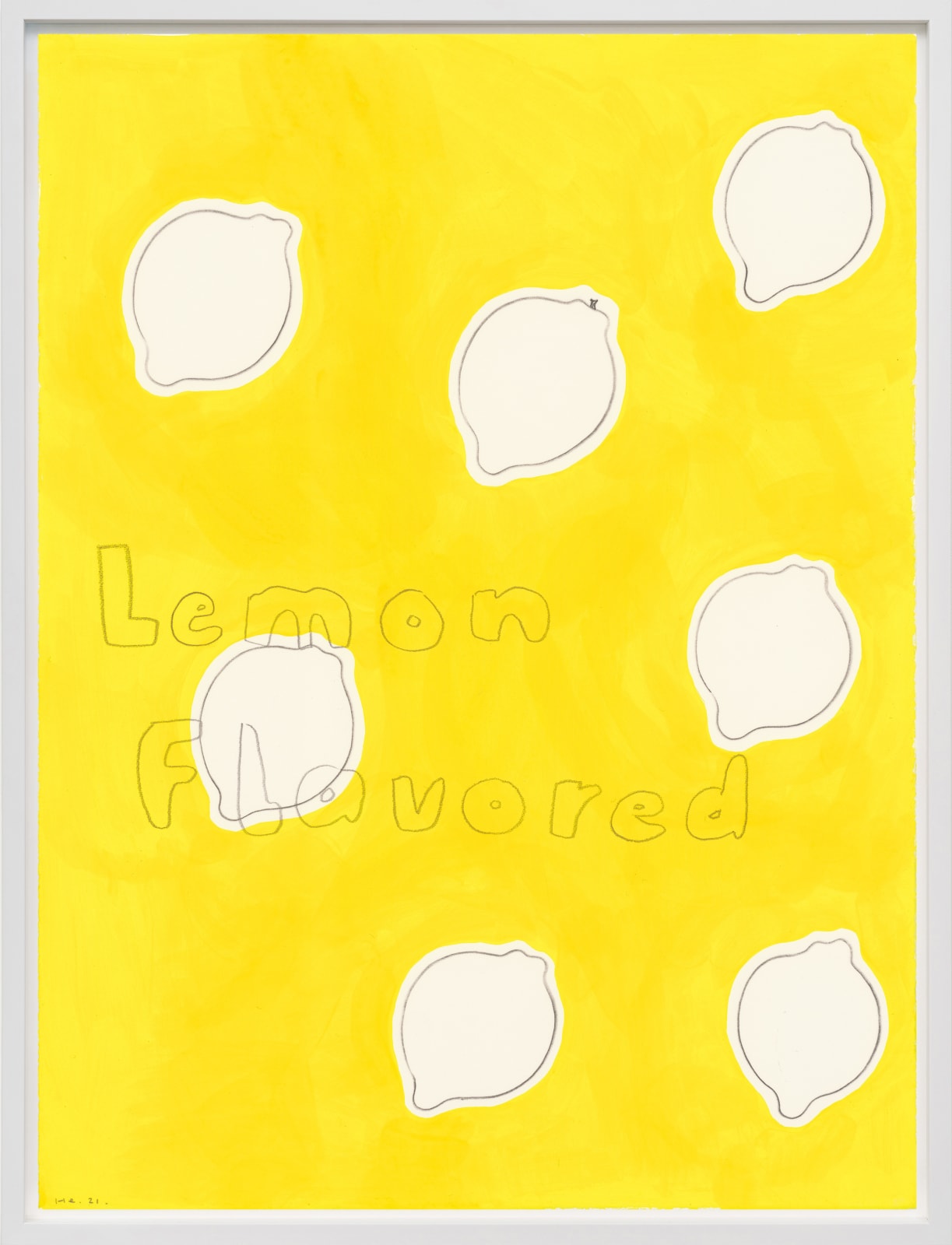 He Xiangyu, Lemon Flavored, 2021