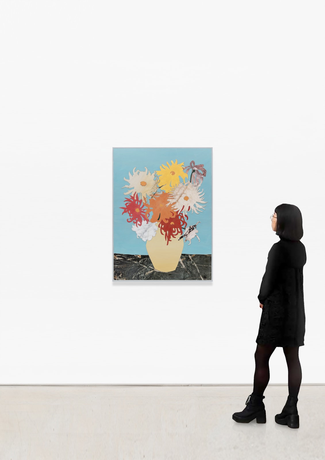 Laurent Pernot, Chrysanthemums, 2022