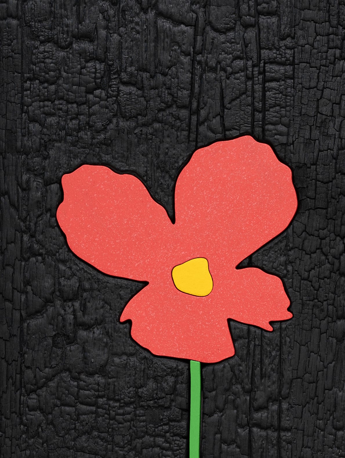 Laurent Pernot, Les rêves noirs – Fire poppies, 2025