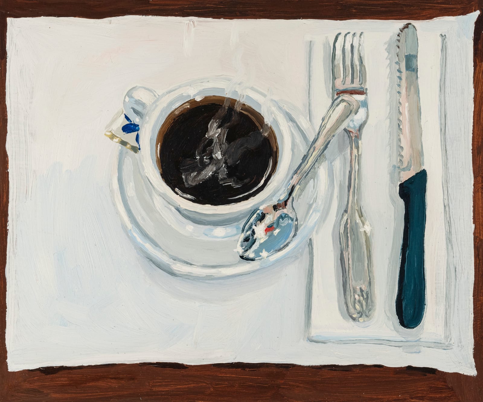 Claudia Keep, December 11th, 2:01 PM, Black Coffee at Café Gitane, 2023
