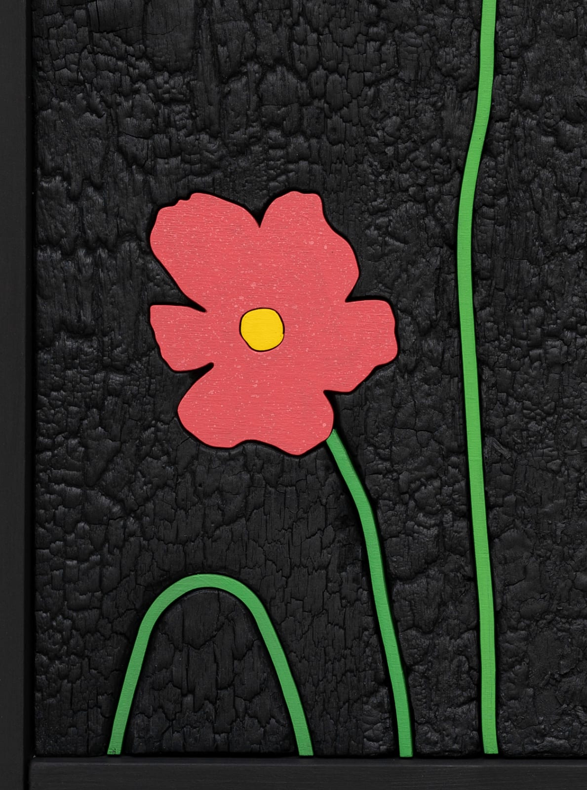 Laurent Pernot, Les rêves noirs – Fire poppies, 2025