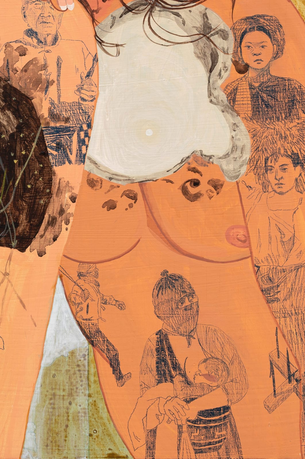 Dianna Settles, In folding and being folded by the suns, the struggles, the Springs, 2024