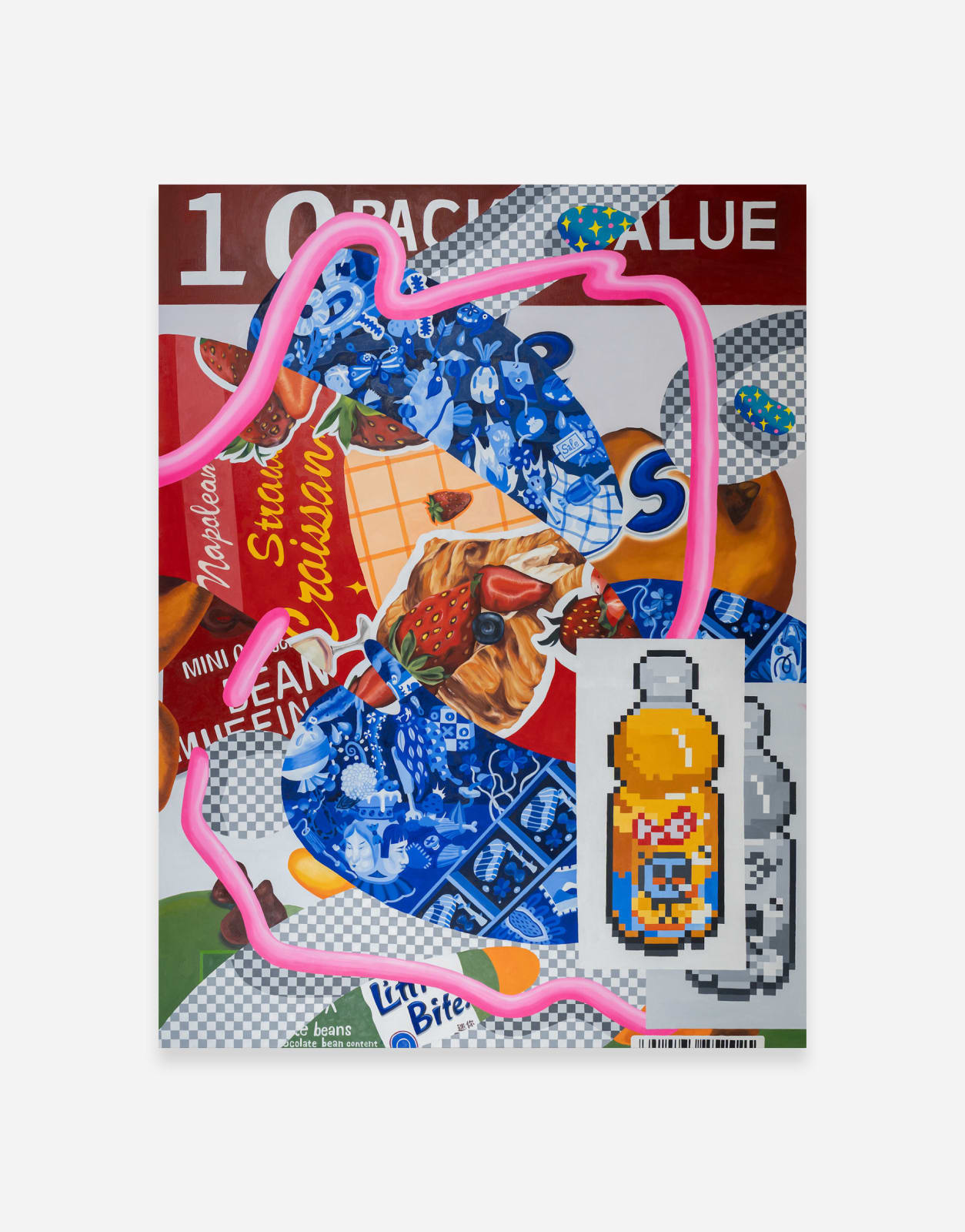 Ziping Wang, Warmth of cobalt, 2023