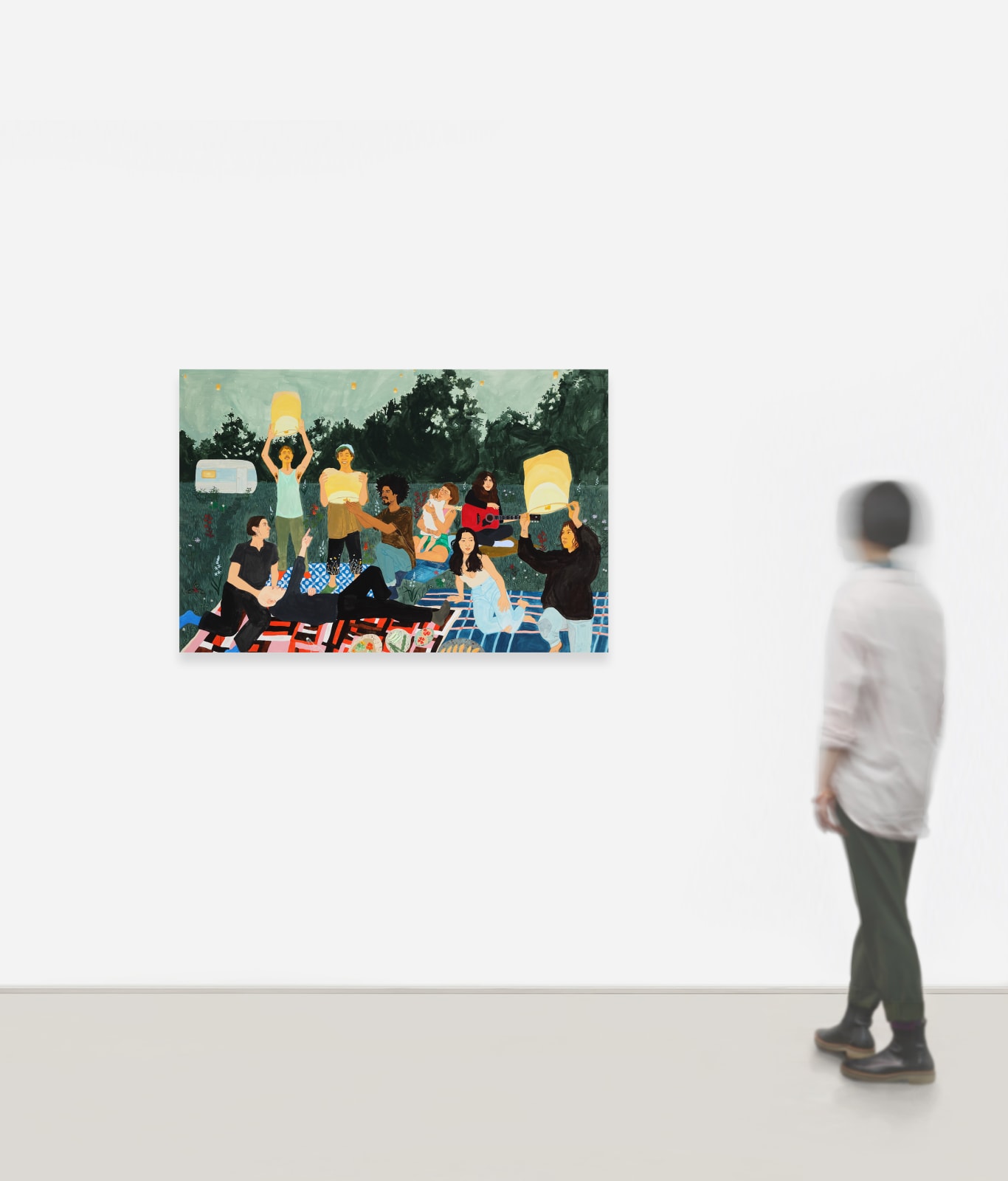 Dianna Settles, How the world this summer was full of flowers. The fireflies are waiting, 2023