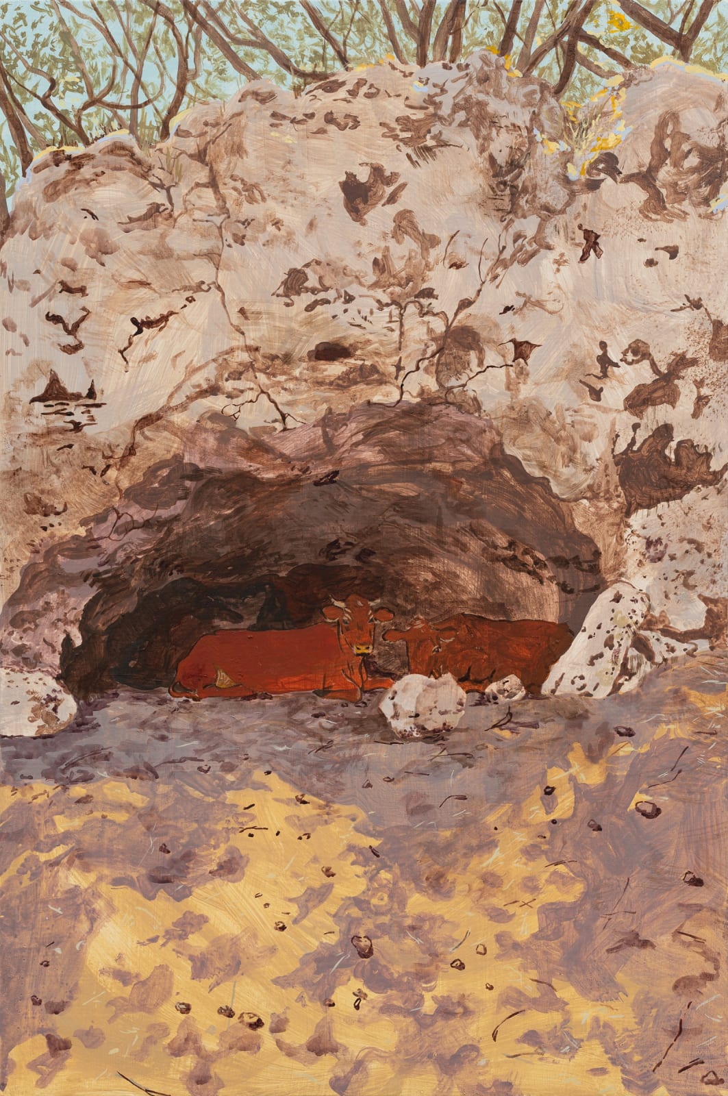 Dianna Settles, A life as a stable (the Living are on their way. The Dead only have come home between heaven and earth, a traveler's lodge), 2024