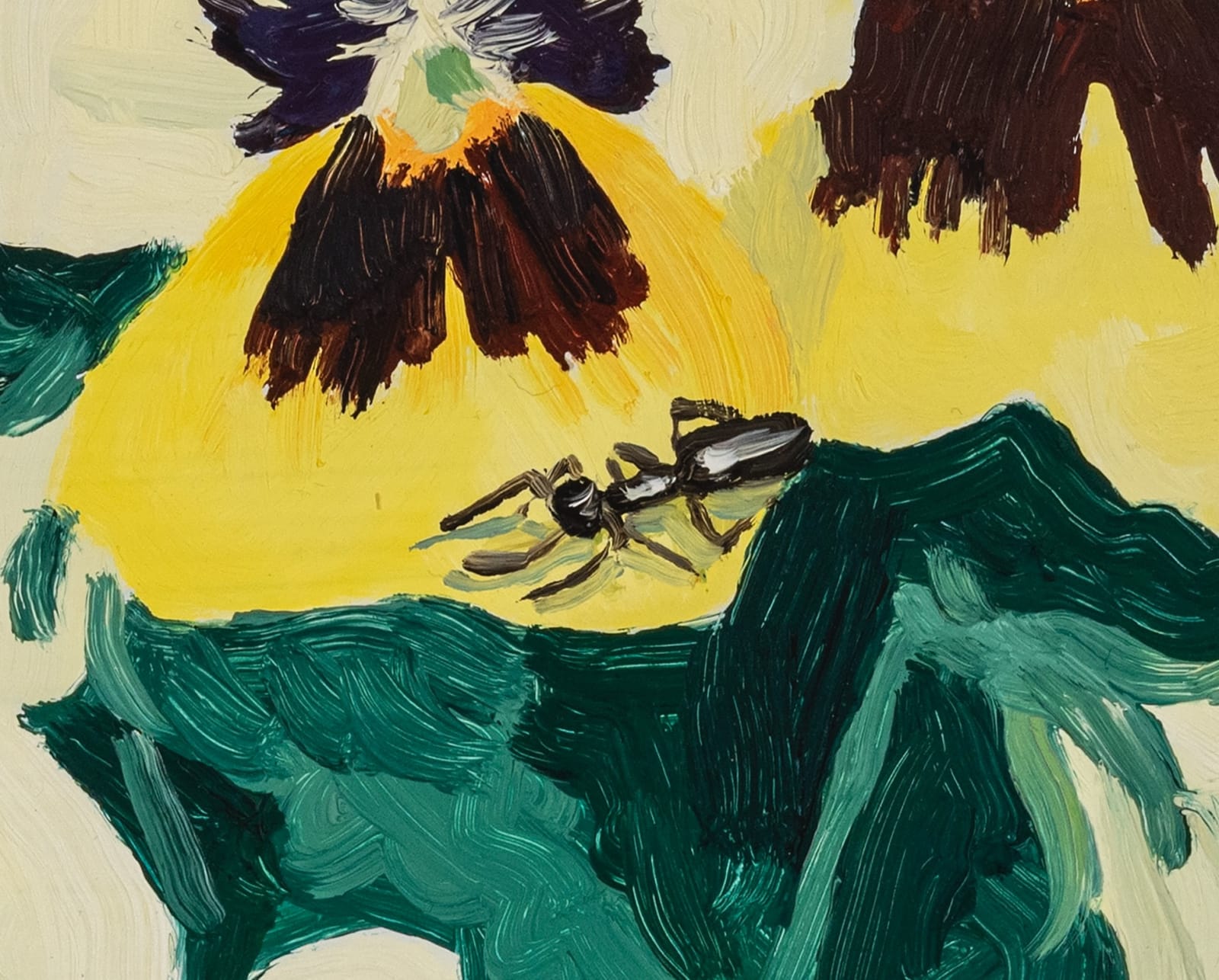 Claudia Keep, May 30th, 5:53 PM, Yellow Pansies, 2024