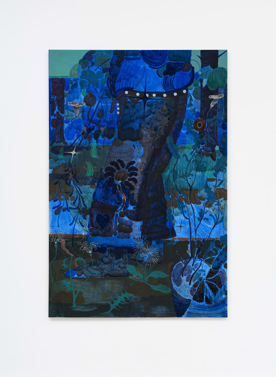 James Owens, Figure in Blue, 2023