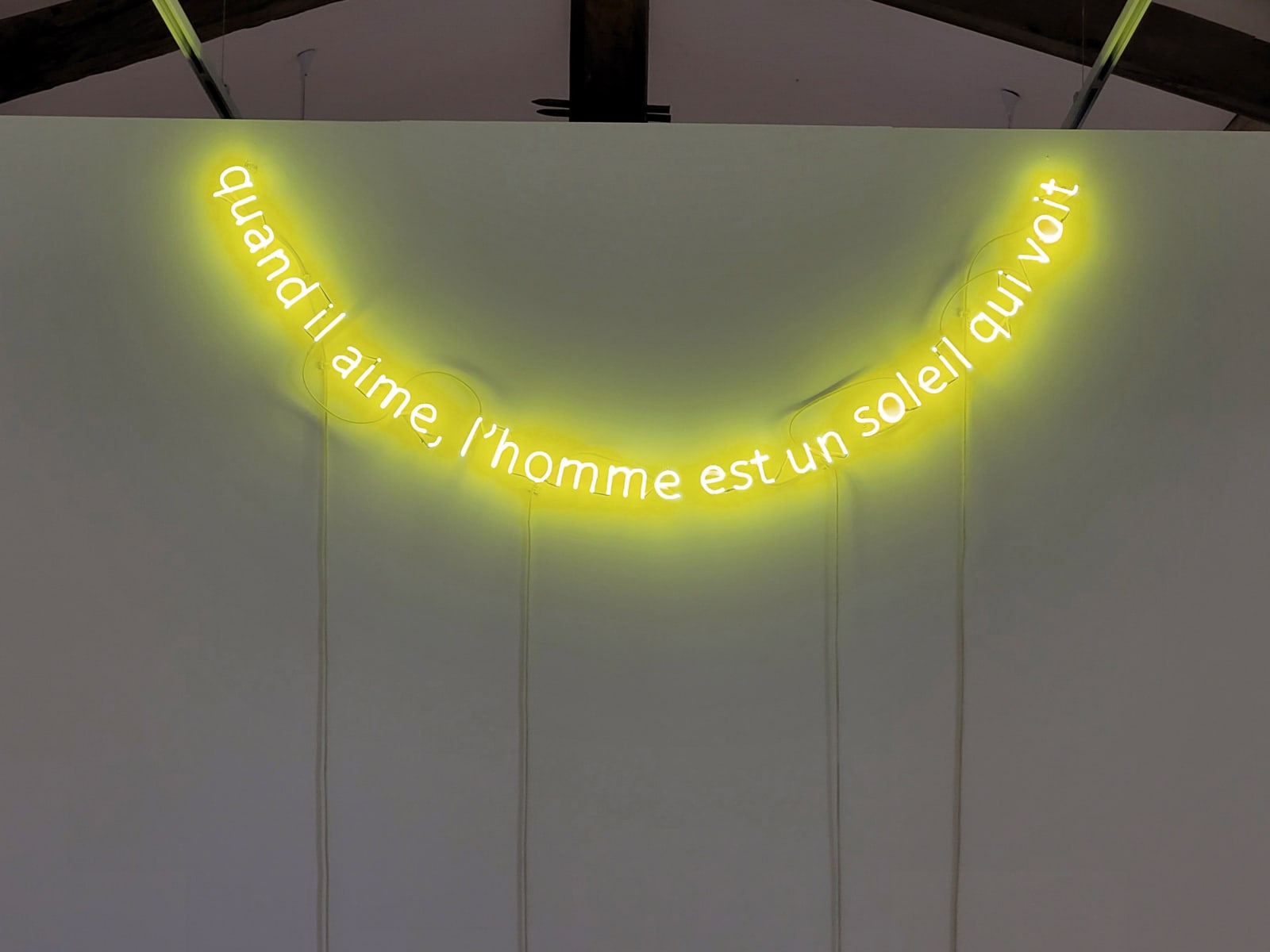 Laurent Pernot, QUAND IL AIME L’HOMME EST UN SOLEIL QUI VOIT (WHEN HE LOVES, MAN IS A SUN WHO SEES, 2021