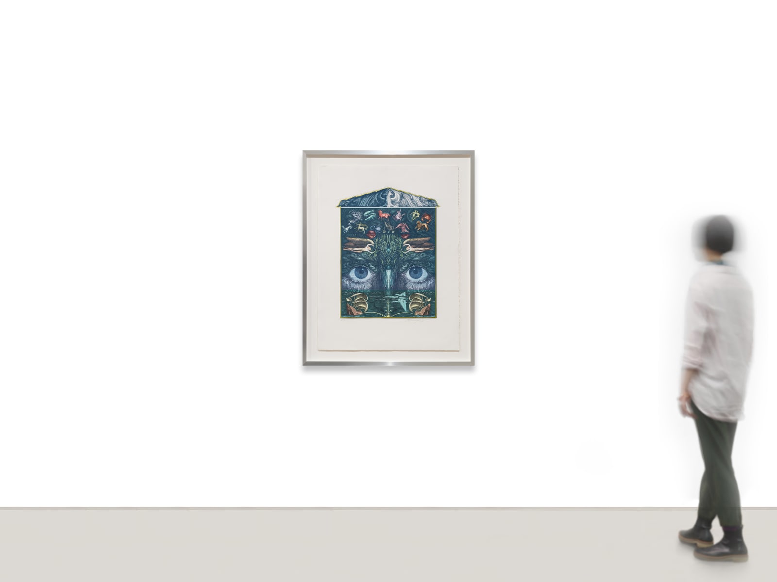 Ernst Fuchs, Chronos, 2000