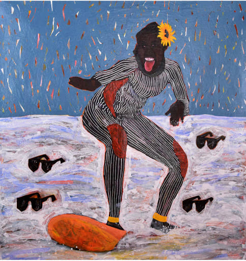 Godwin Champs Namuyimba, Across White Waters, 2019