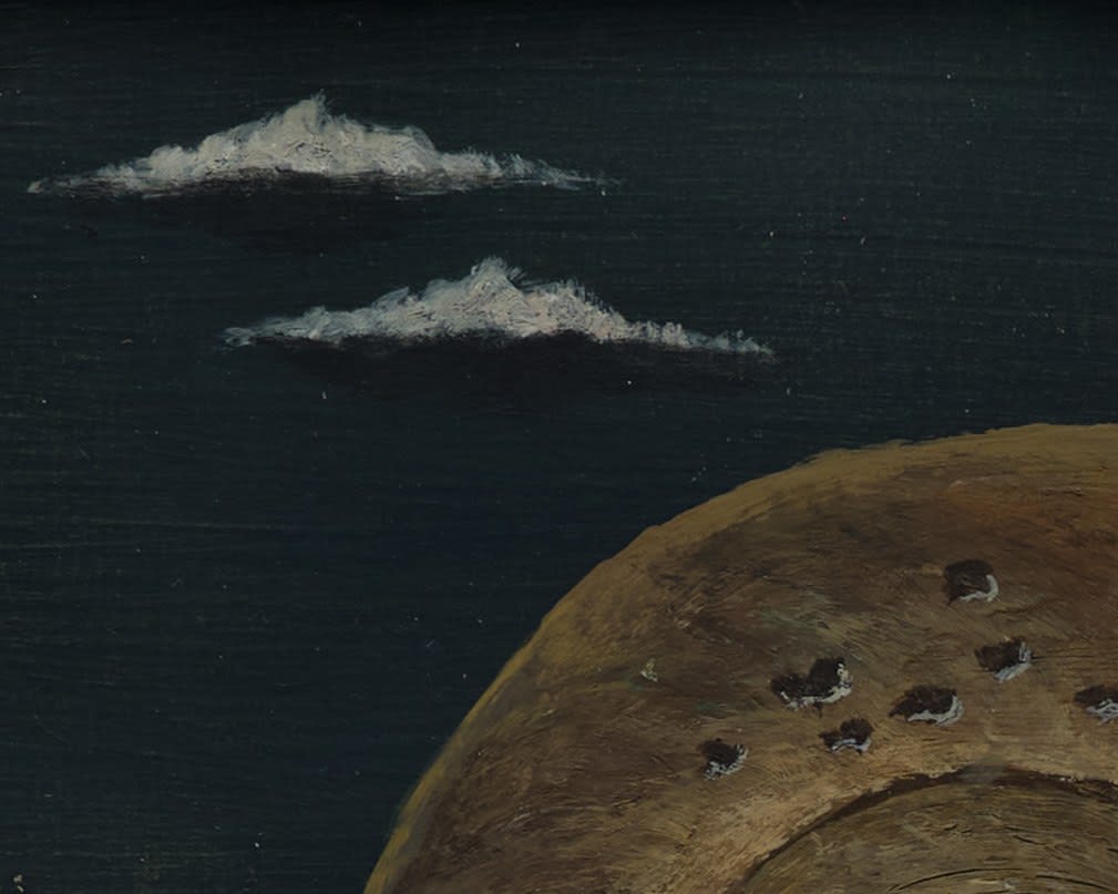 Gertrude Abercrombie, Shell (For Karl Priebe), 1957