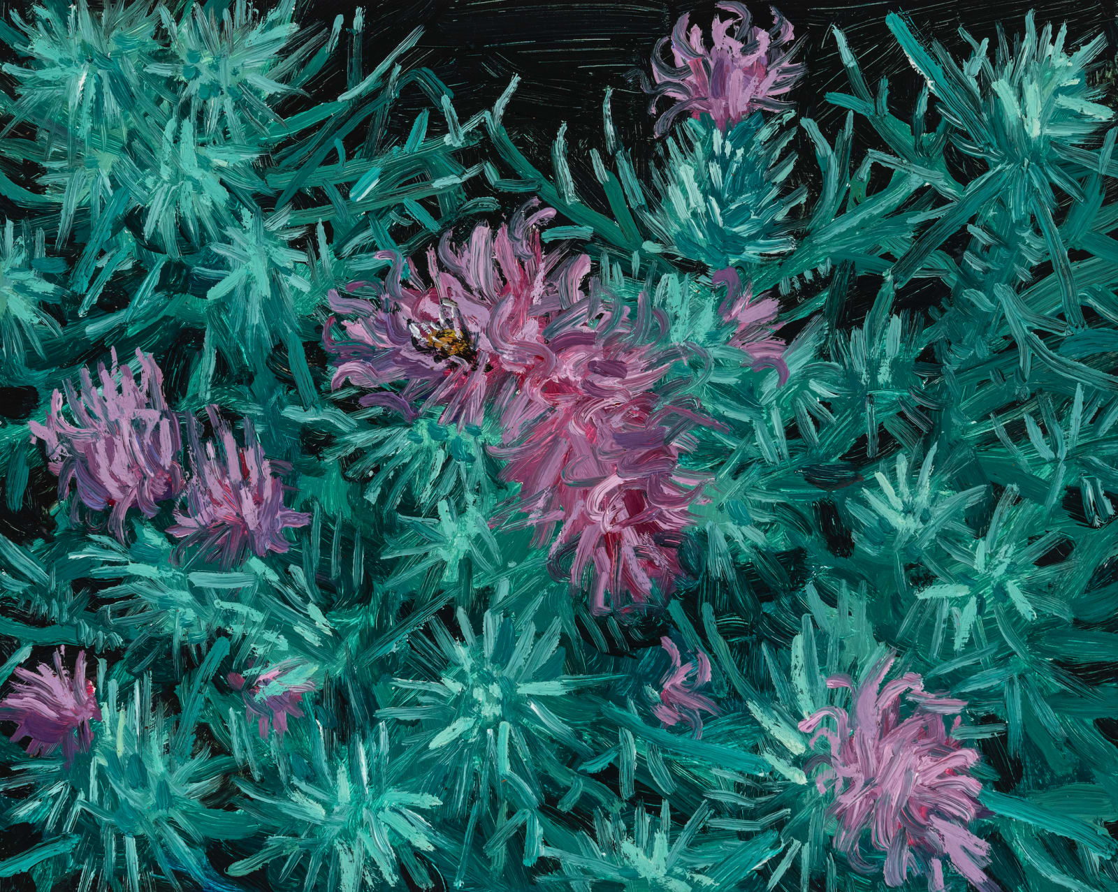 Claudia Keep, Thistles on 2nd Avenue, 2024