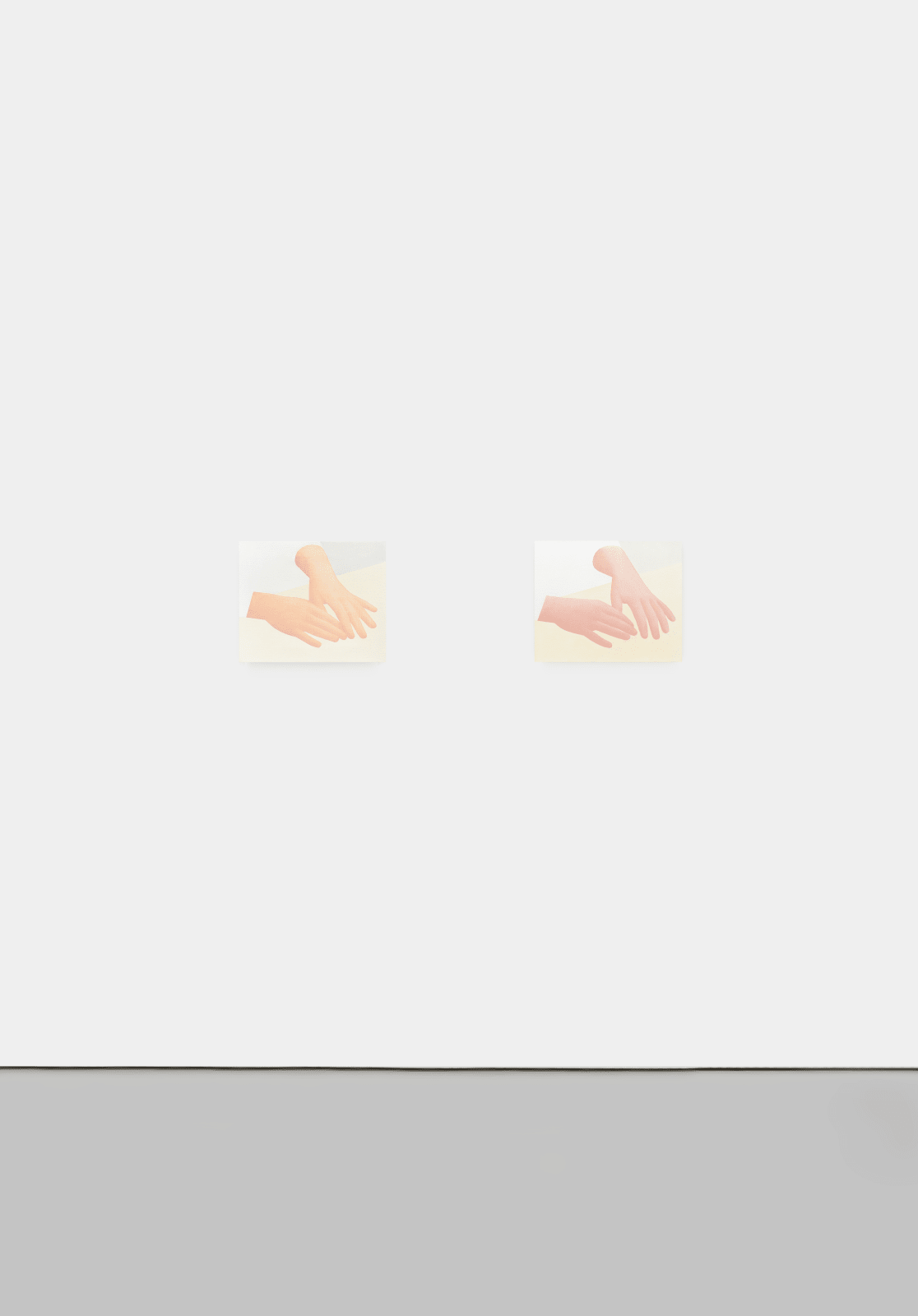 Manuel Stehli, Untitled (Pair of Hands 13), 2021
