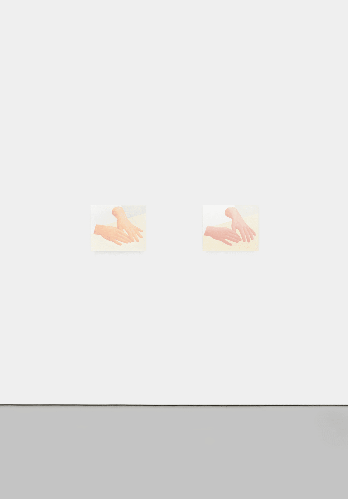 Manuel Stehli, Untitled (Pair of Hands 13), 2021