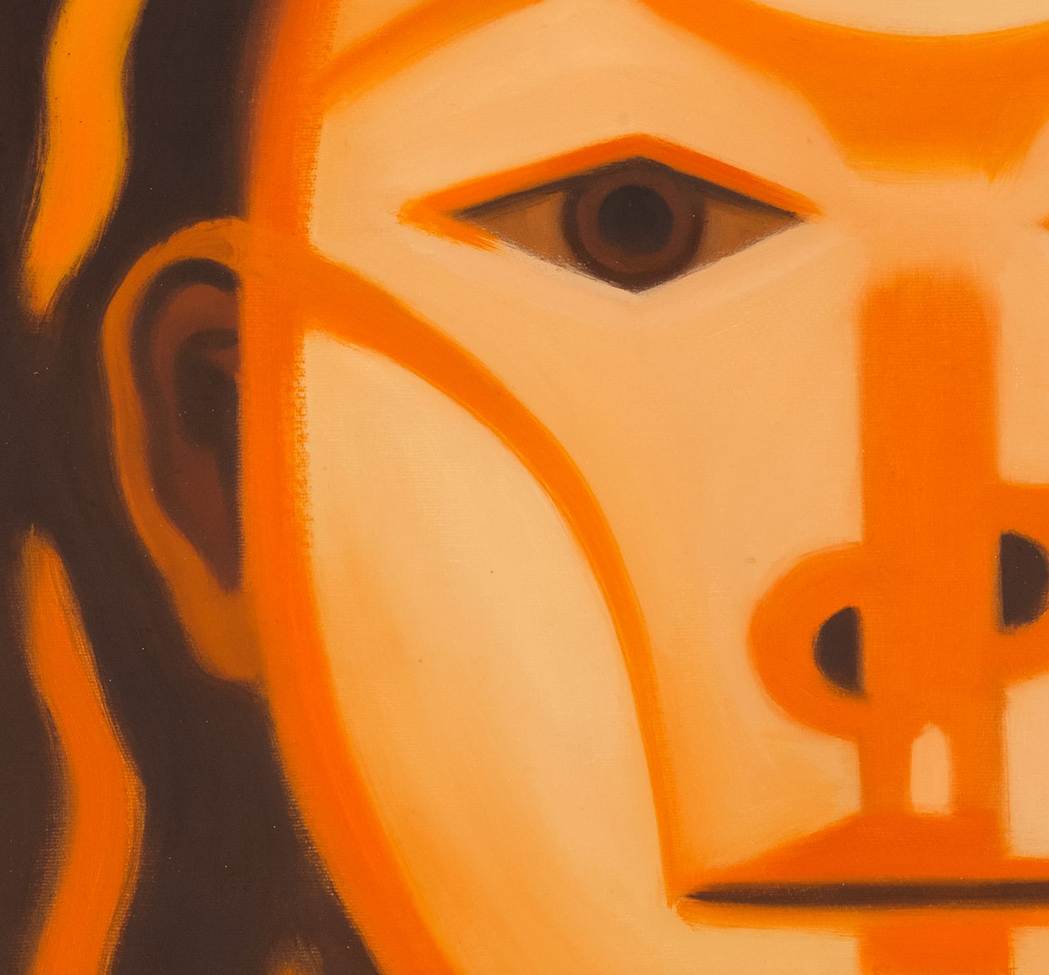 Yang Semine, In Orange, 2023