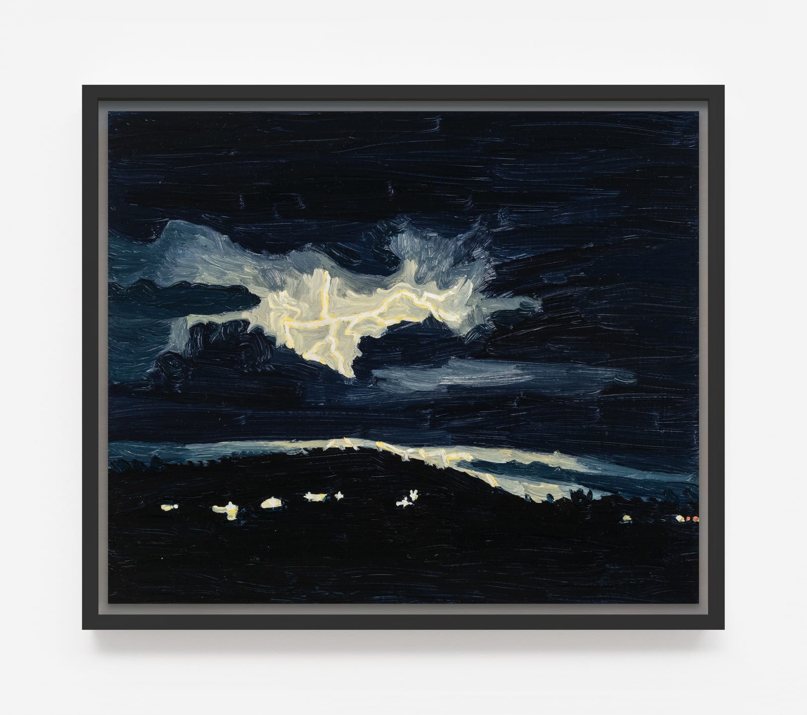 Claudia Keep, June 26th, 9:46 PM, Lightning on the Drive Home, 2024