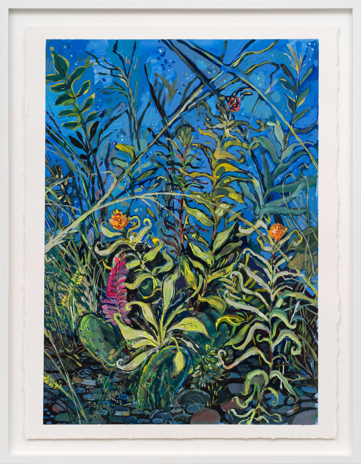 Rebecca Ness, Urban bouquet: Night, 2021