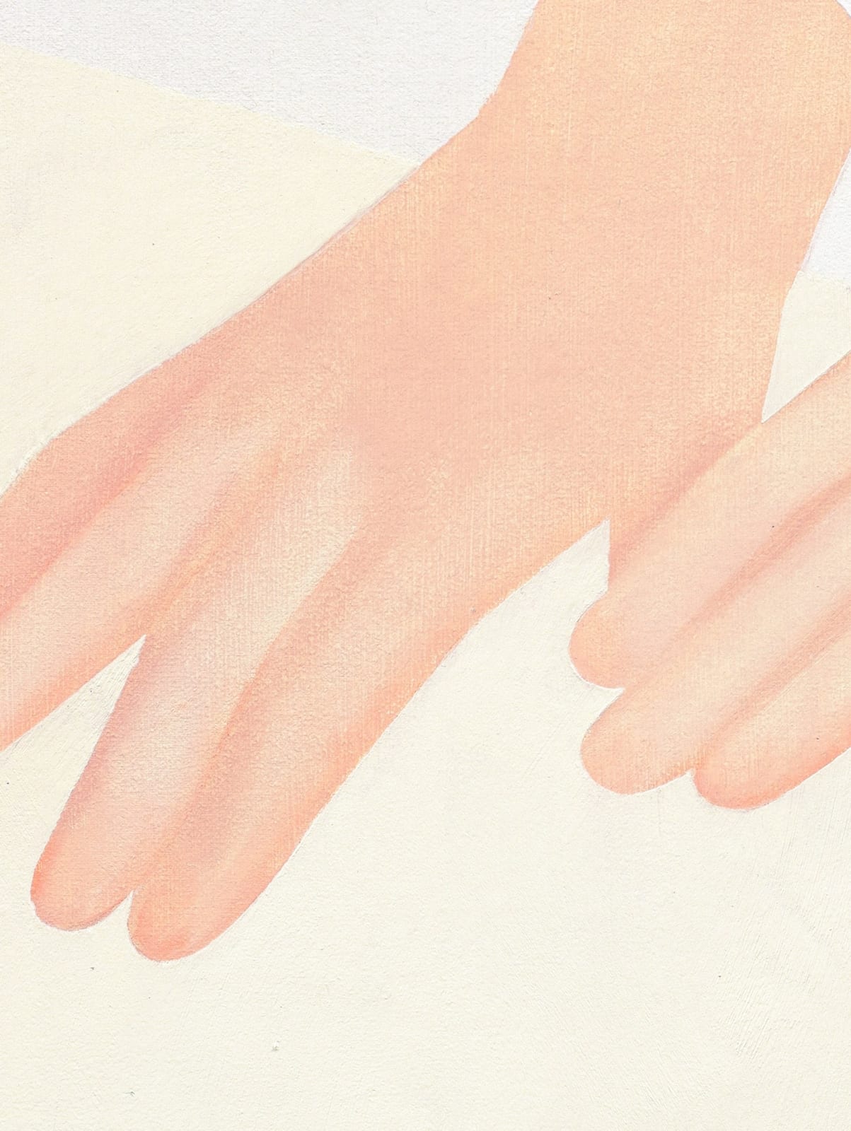 Manuel Stehli, Untitled (Pair of hands 18), 2021