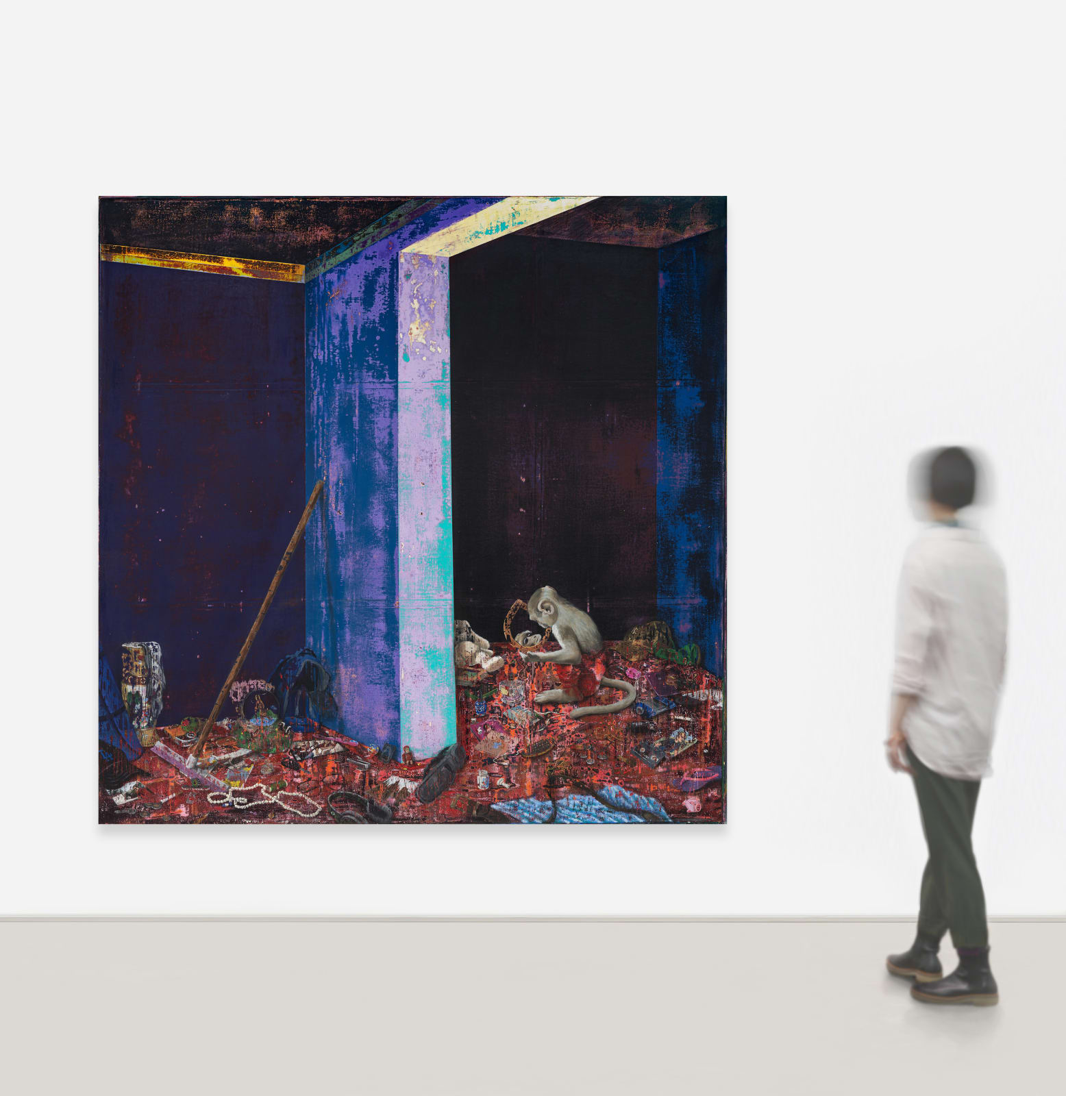 Dennis Miranda Zamorano, Between memory and oblivion, language is born, 2023