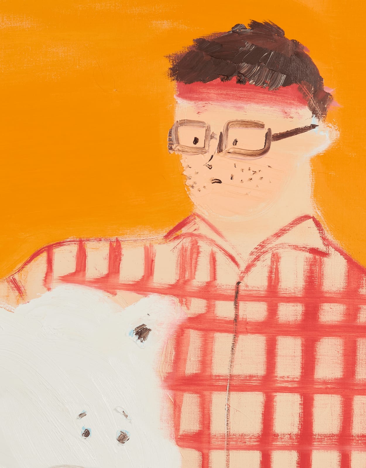 Shinya Azuma, Otaku with White tiger, 2025