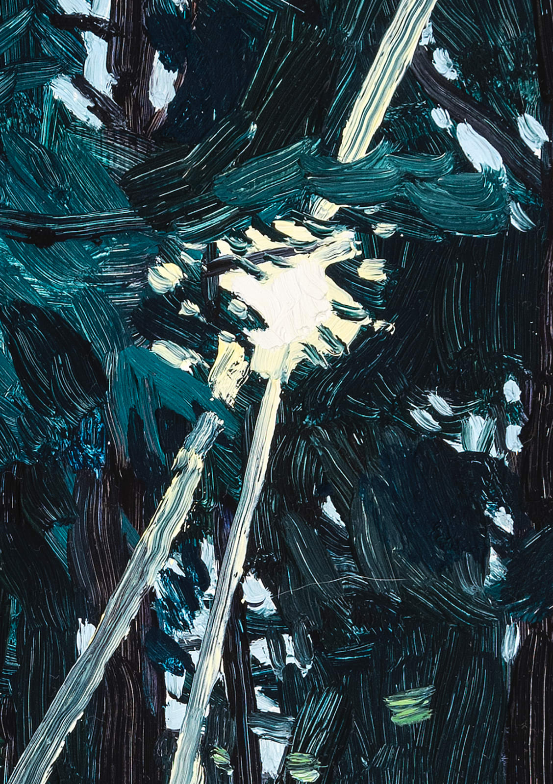 Claudia Keep, Late Afternoon Light Through The Trees, 2022