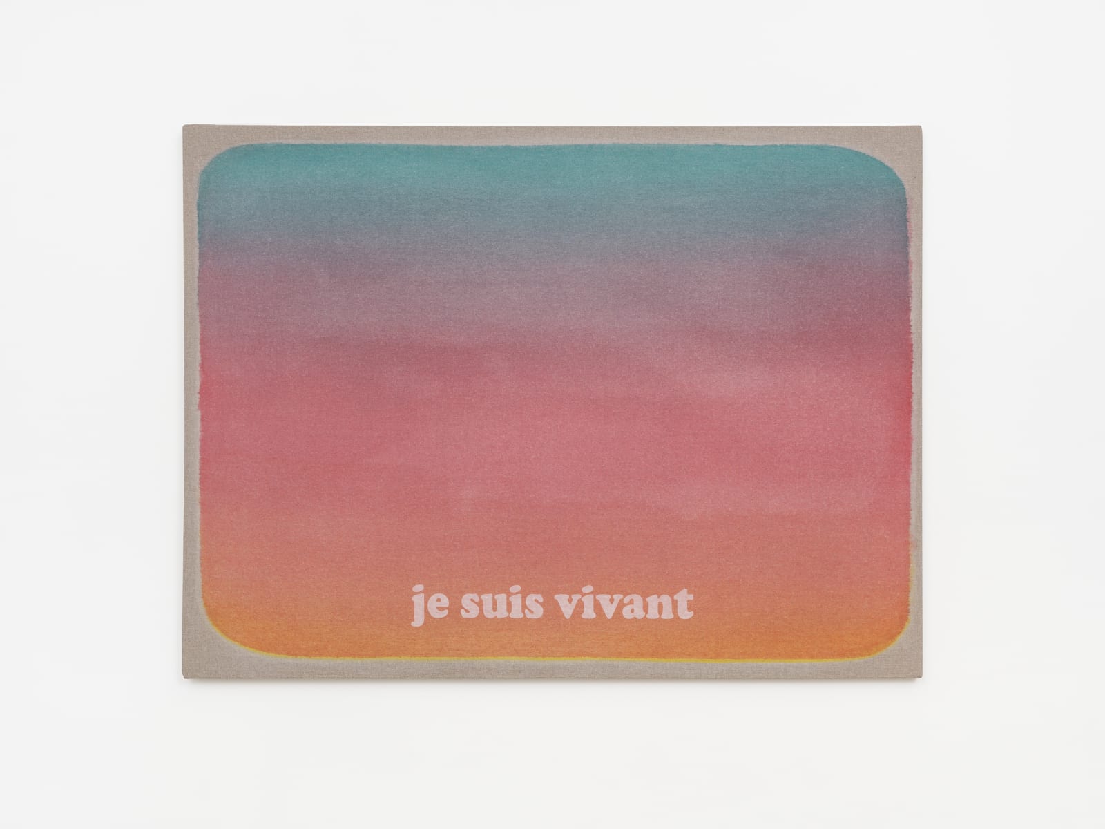 Laurent Pernot, Je suis vivant (I am alive), 2017