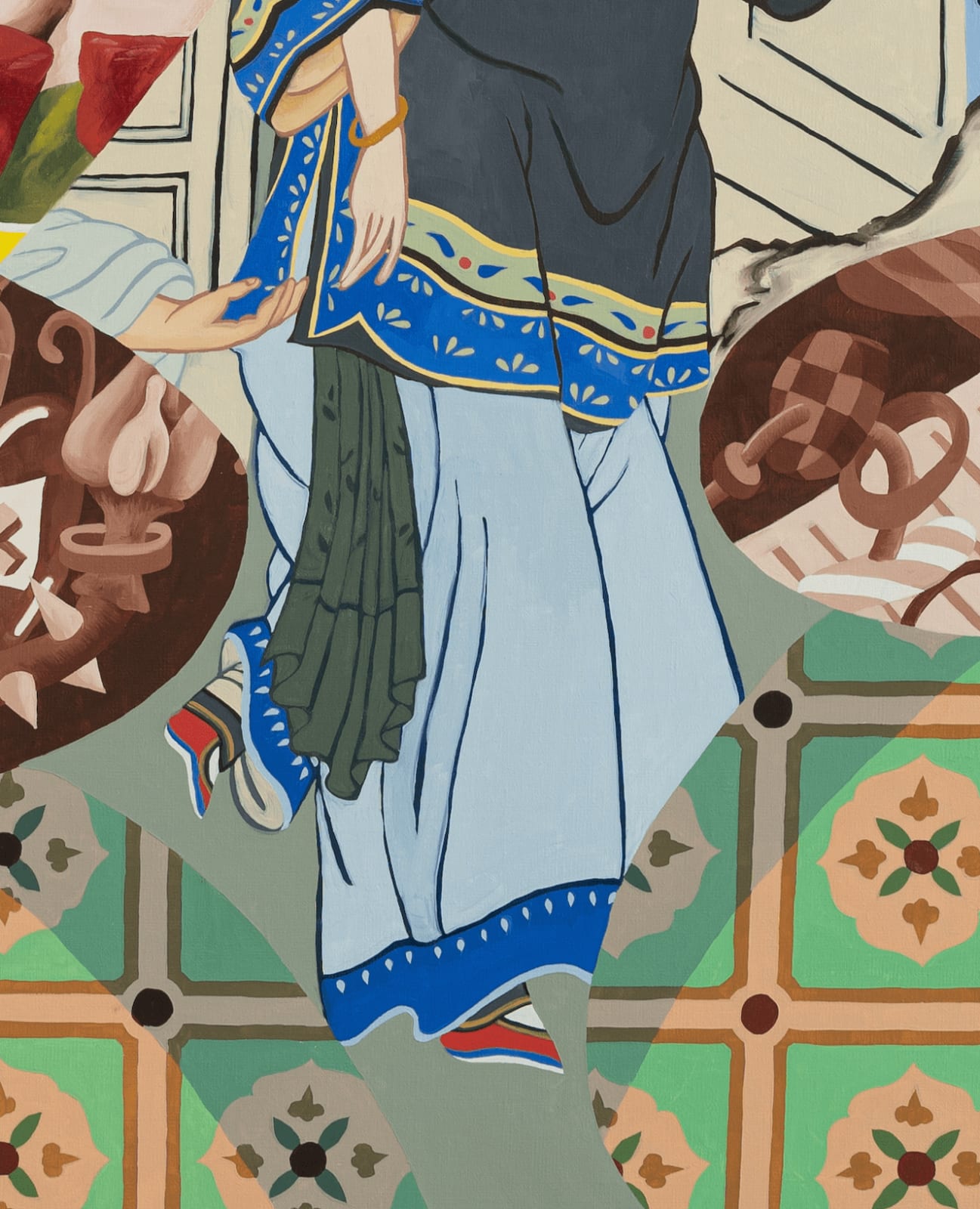 Ziping Wang, Teardrop is a shattered heart, 2023