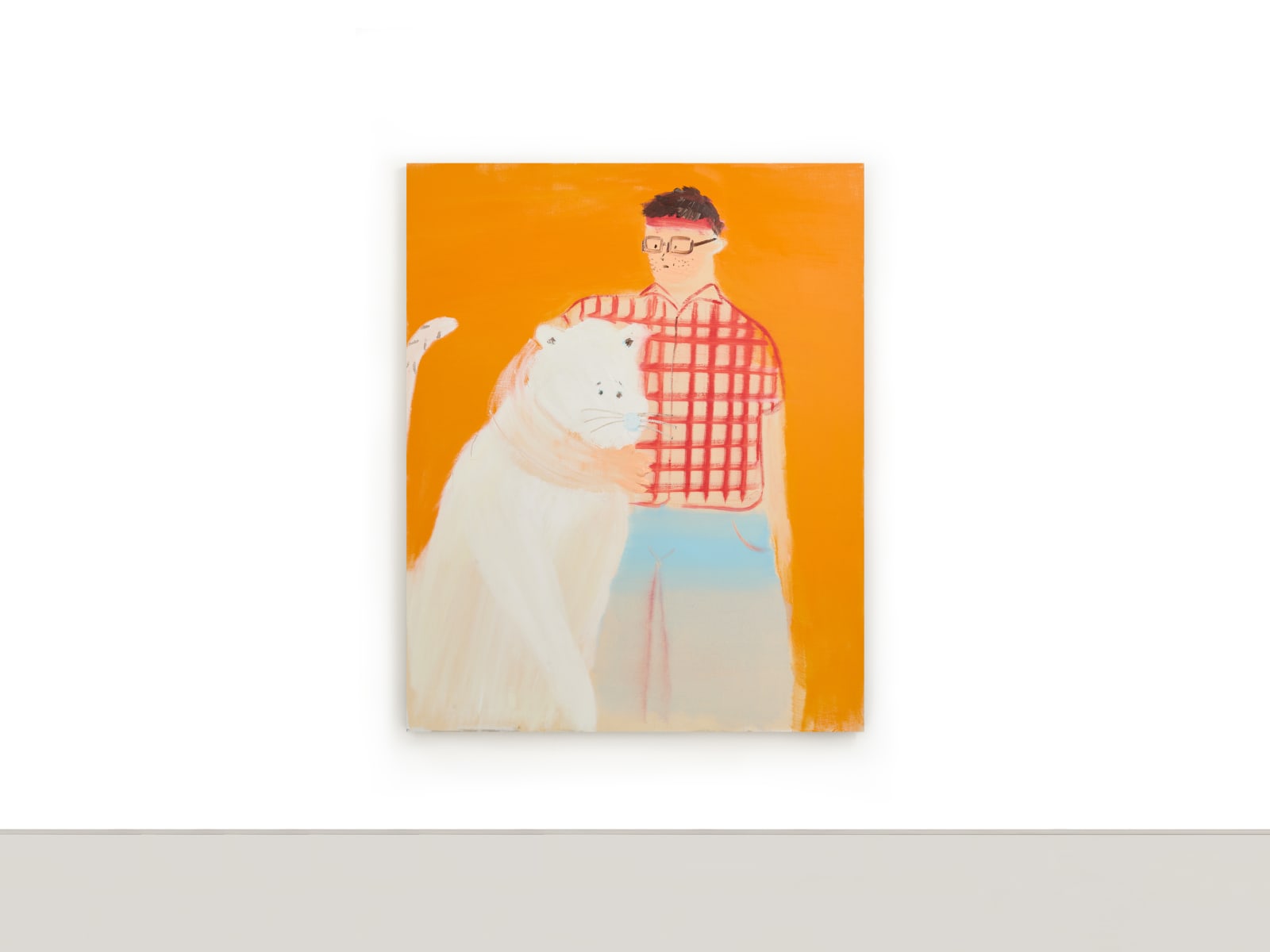 Shinya Azuma, Otaku with White tiger, 2025