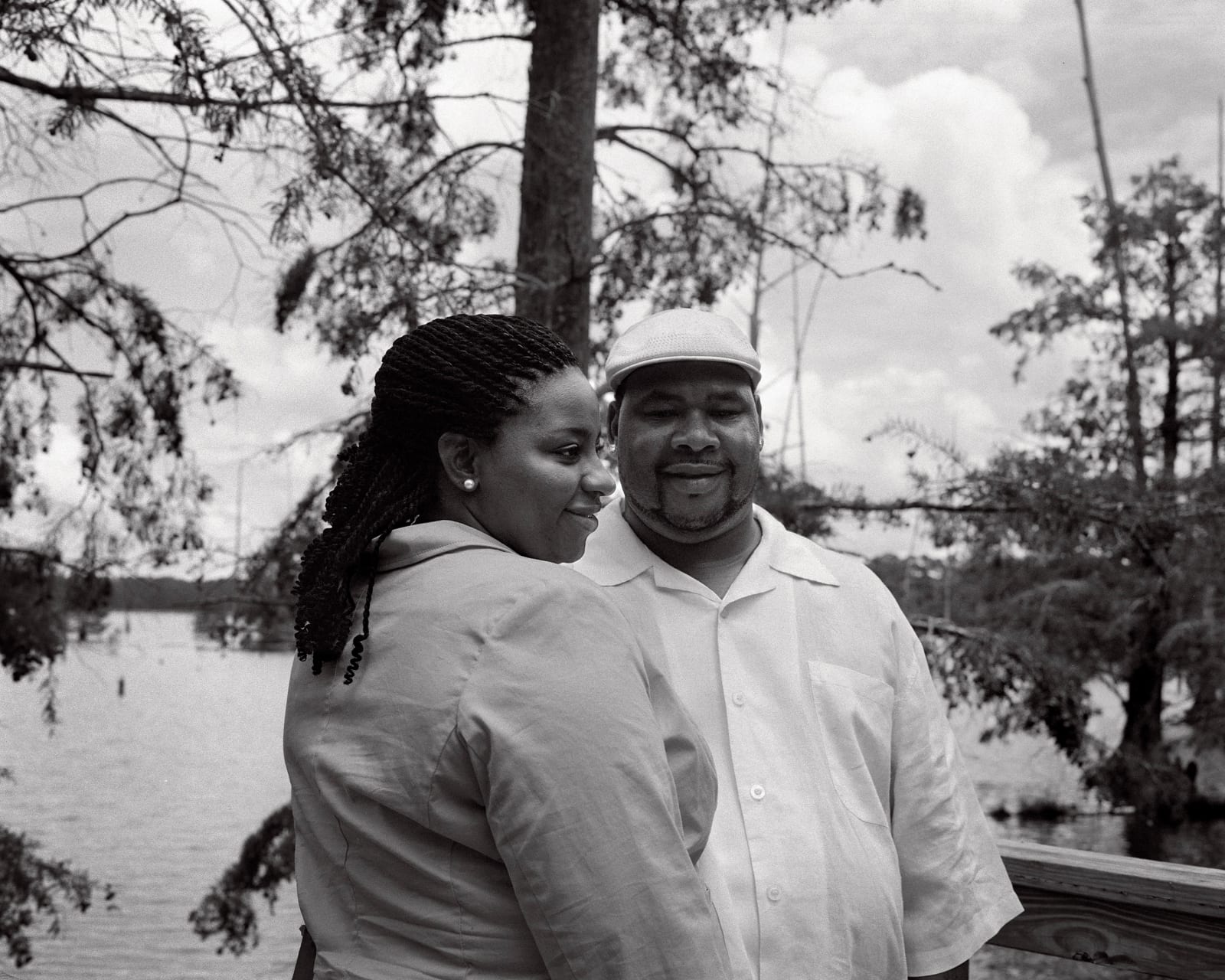 Isabelle Armand, Kennedy and his fiancée Omelia at their favorite Sunday spot at the Noxubee River Refuge, 2013 - 2018